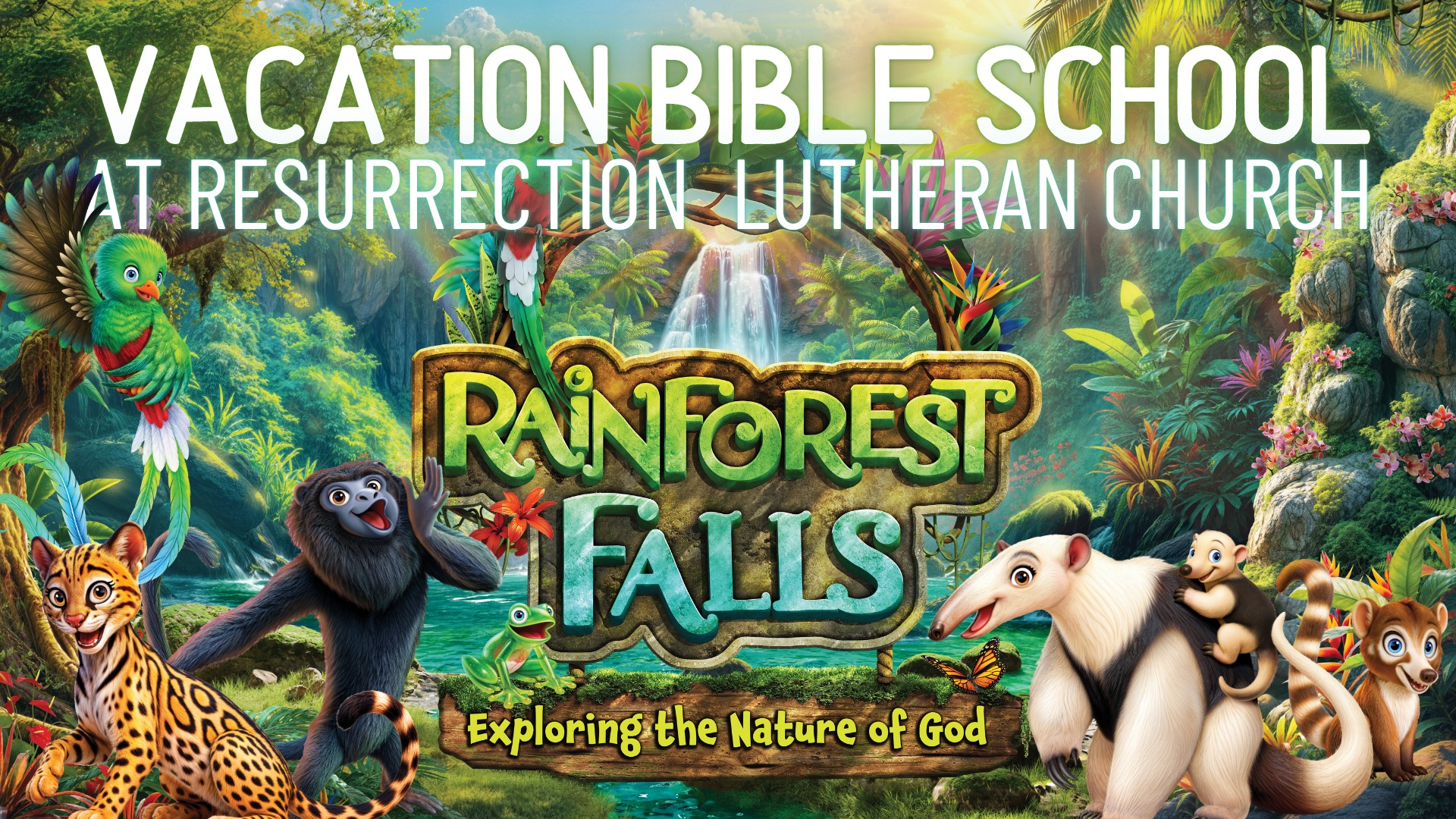Resurrection Lutheran Church Facebook ad: Vacation Bible School @ Resurrection