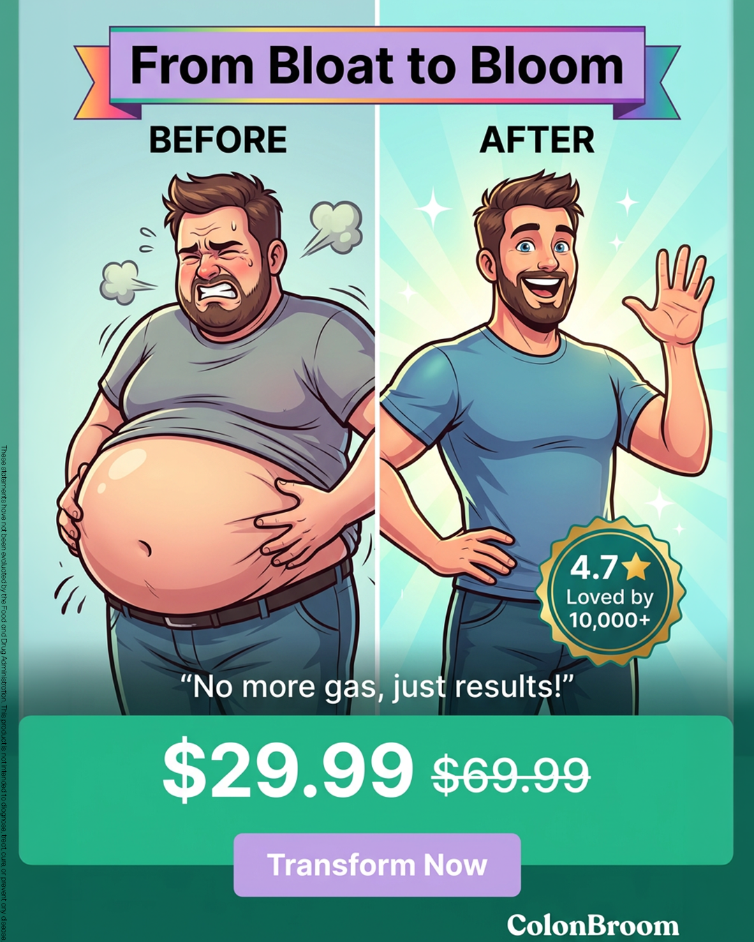 ColonBroom Facebook ad