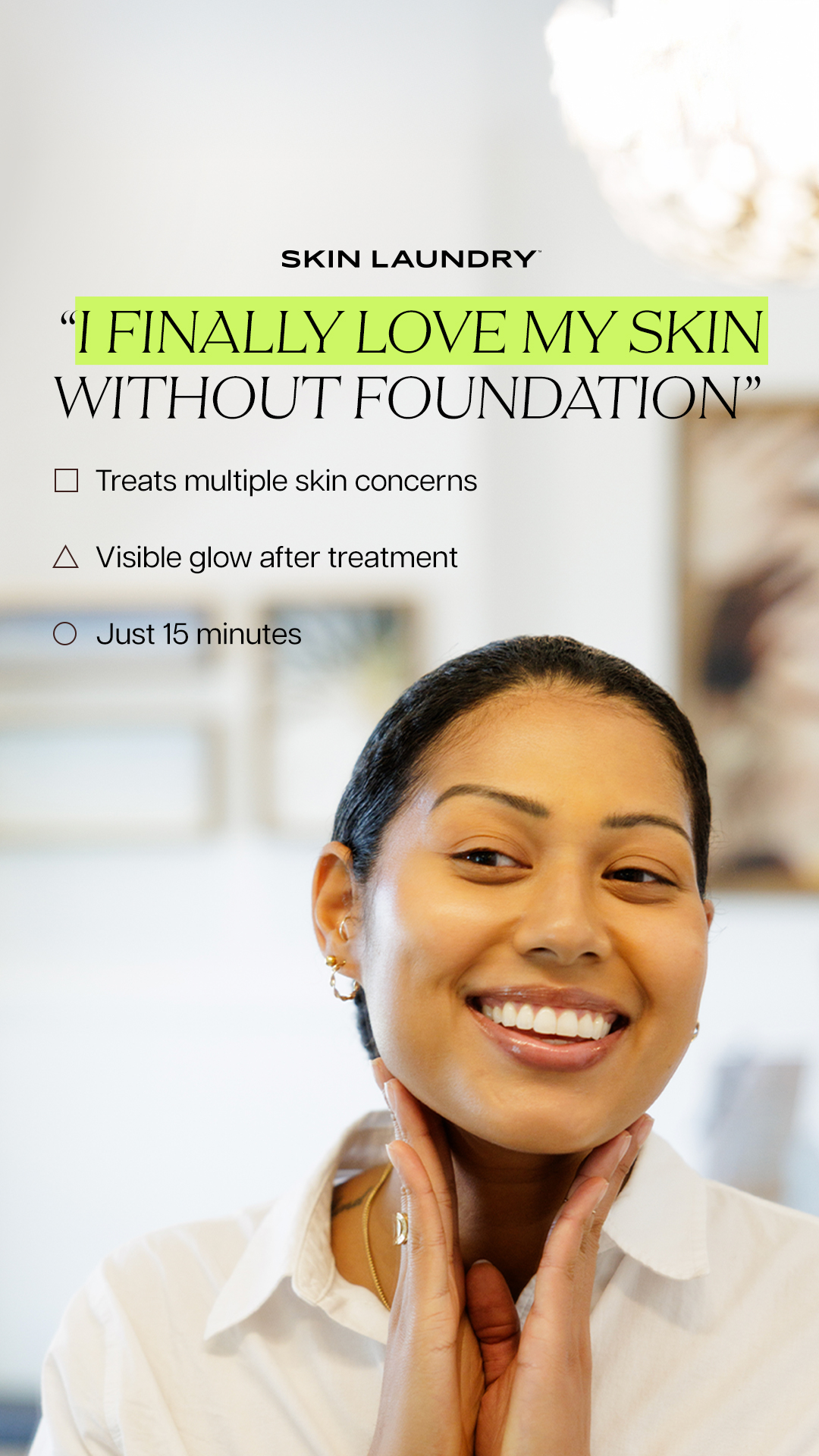 Skin Laundry Facebook ad