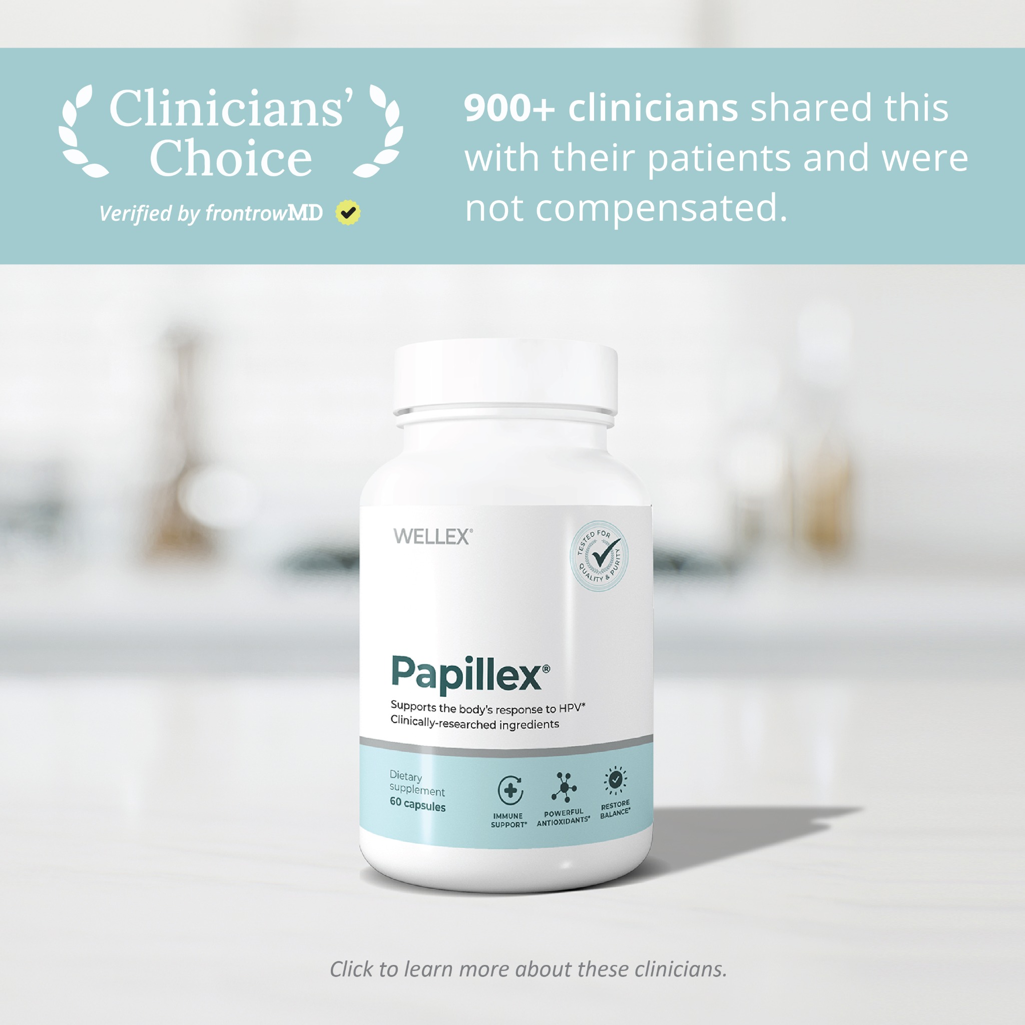 Wellex Facebook ad
