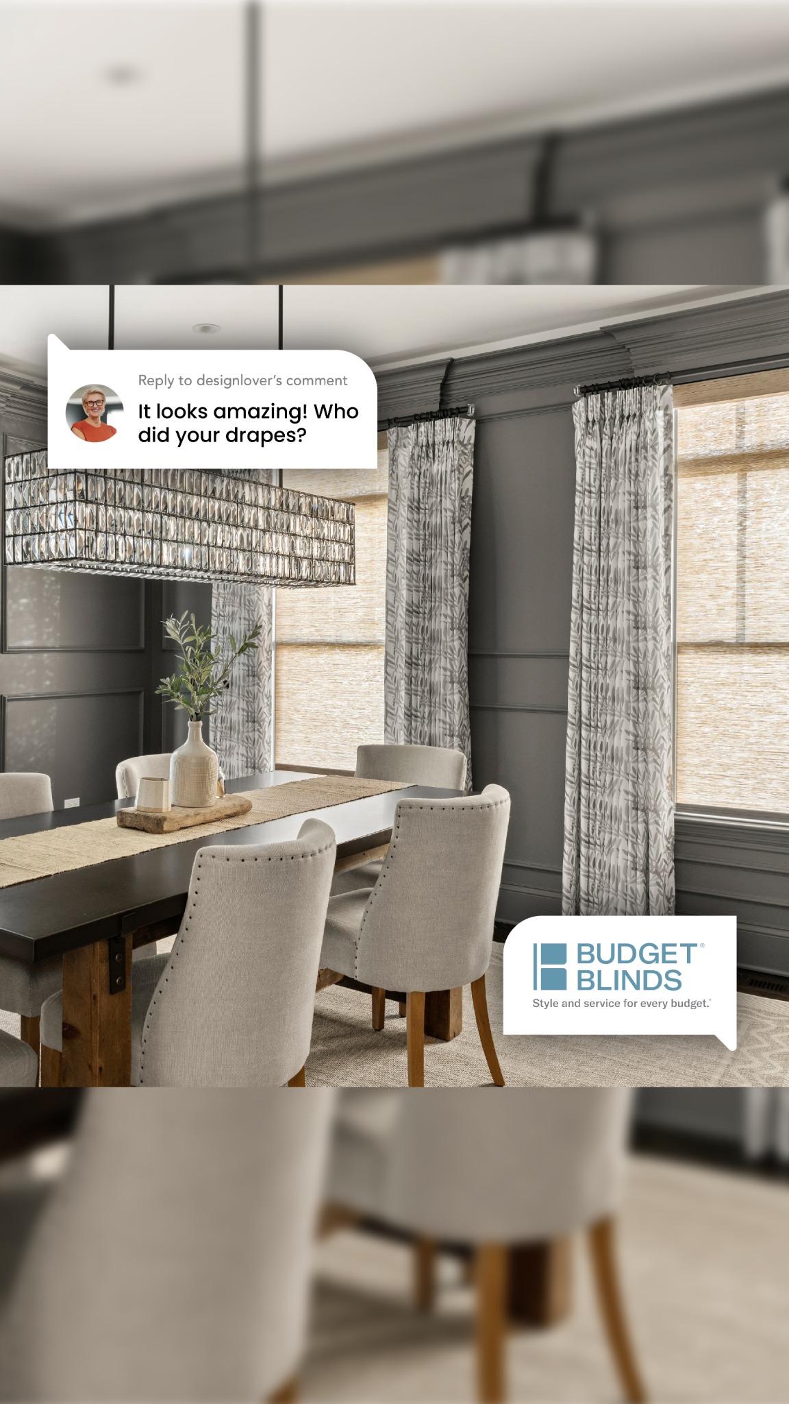 Budget Blinds of Lakeshore Facebook ad