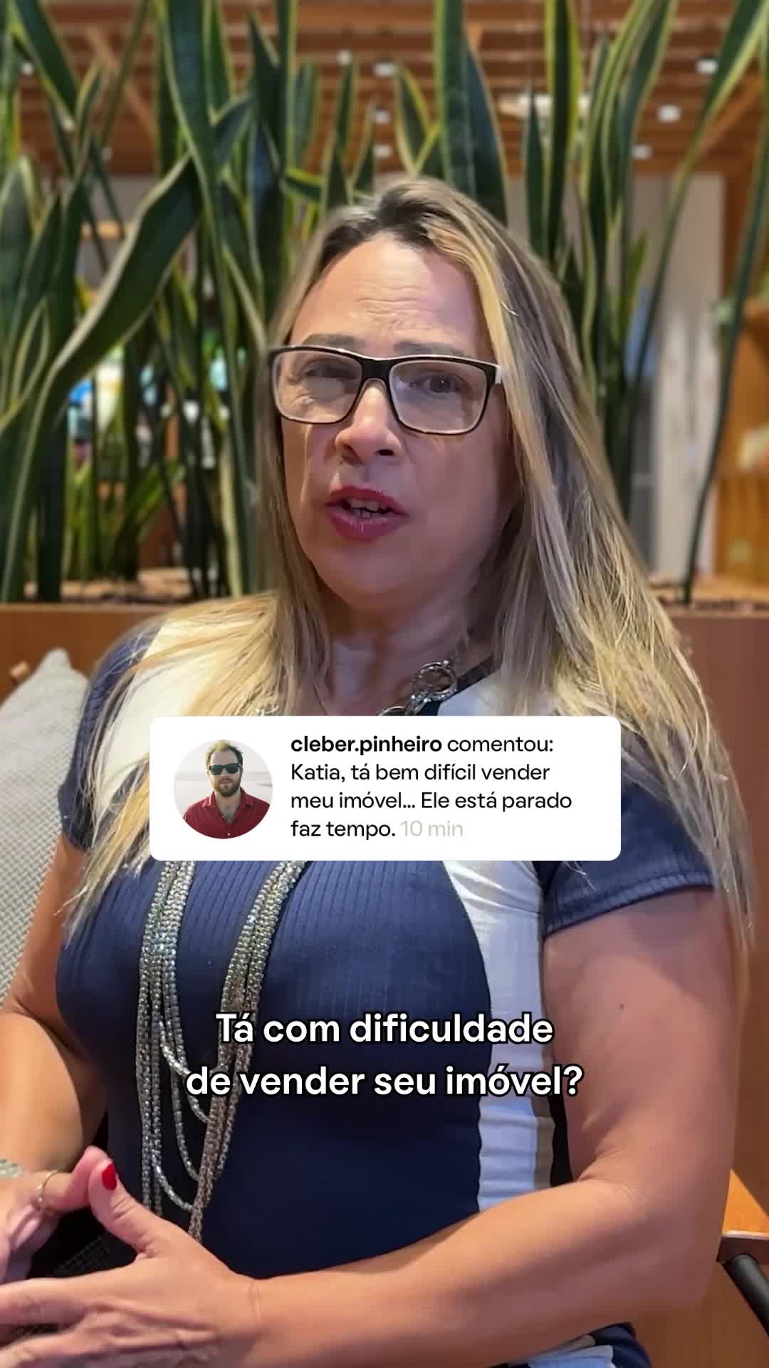 QuintoAndar Facebook ad: Cadastre seu imóvel pelo WhatsApp