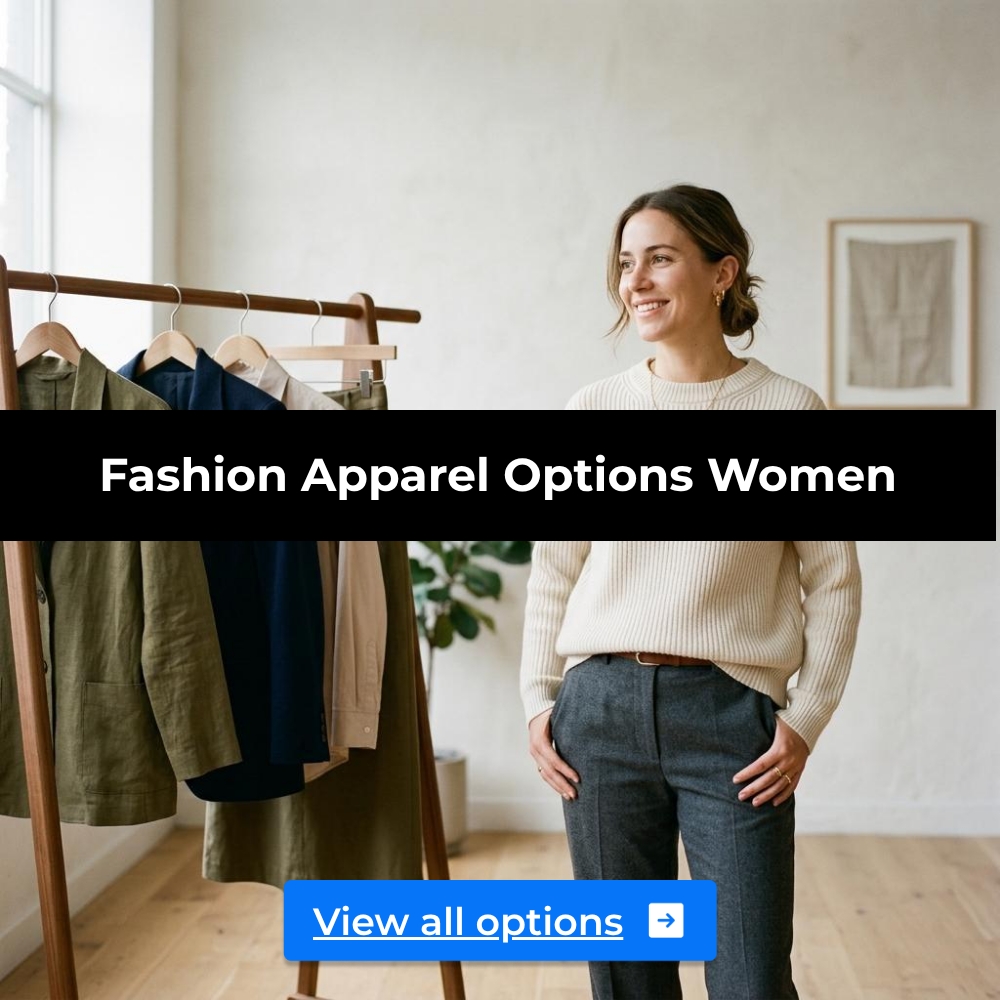 TrendingResults Corridor Facebook ad: Delve Into Trendy Apparel Options For Women.