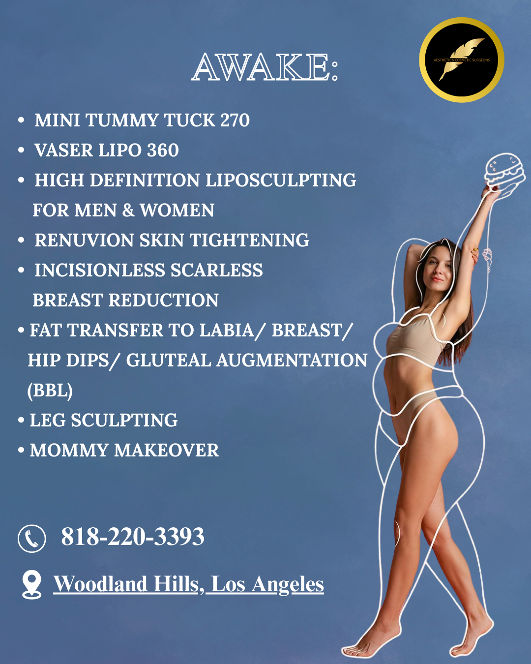 Aesthetic & Cosmetic Surgeons Facebook ad