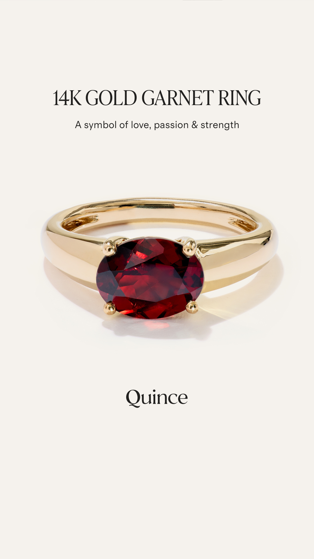 Quince Facebook ad
