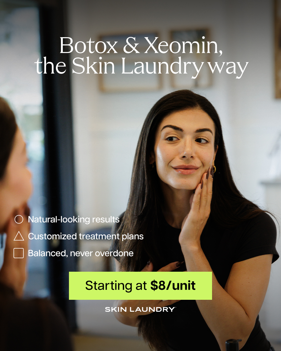 Skin Laundry Facebook ad
