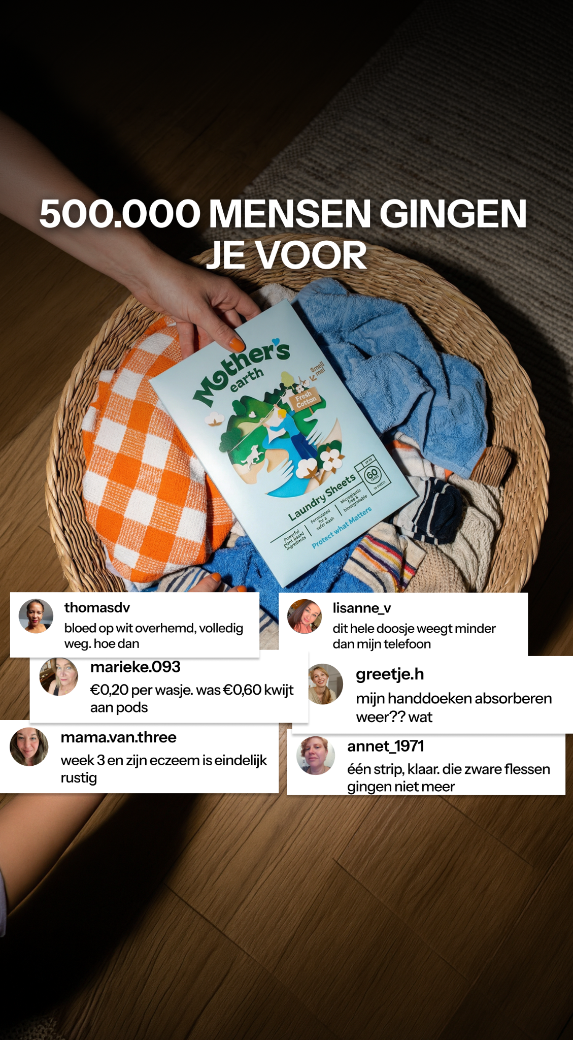 Mothers Earth Facebook ad