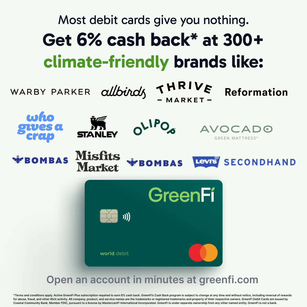 greenfibanking Facebook ad from Mar 31, 2026