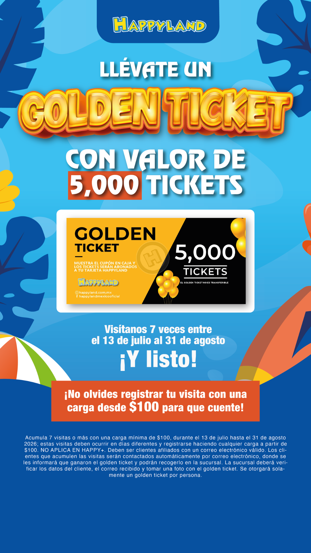 Happyland Mexico Facebook ad