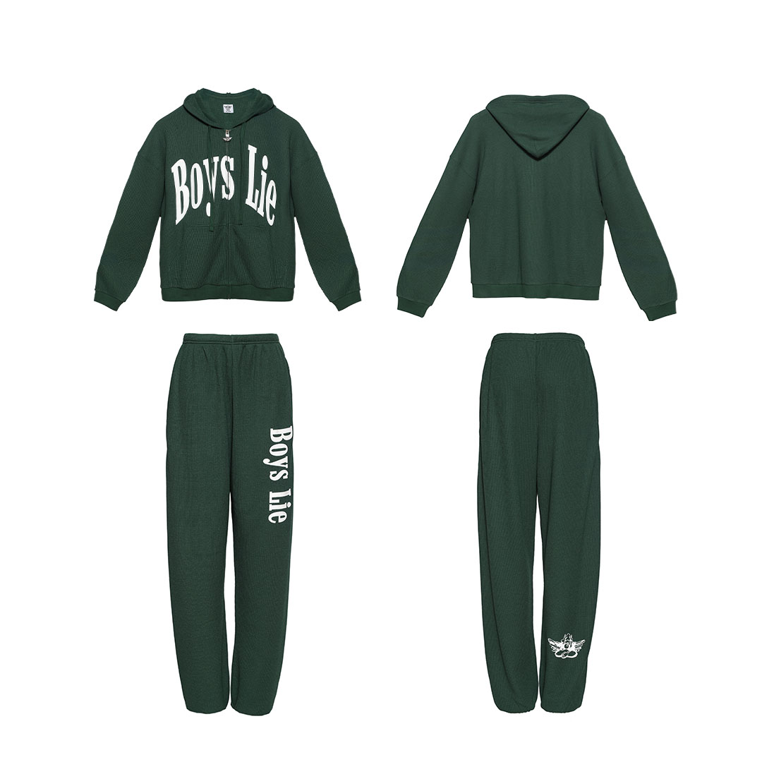 Boys Lie Facebook ad: The Green Team Set.