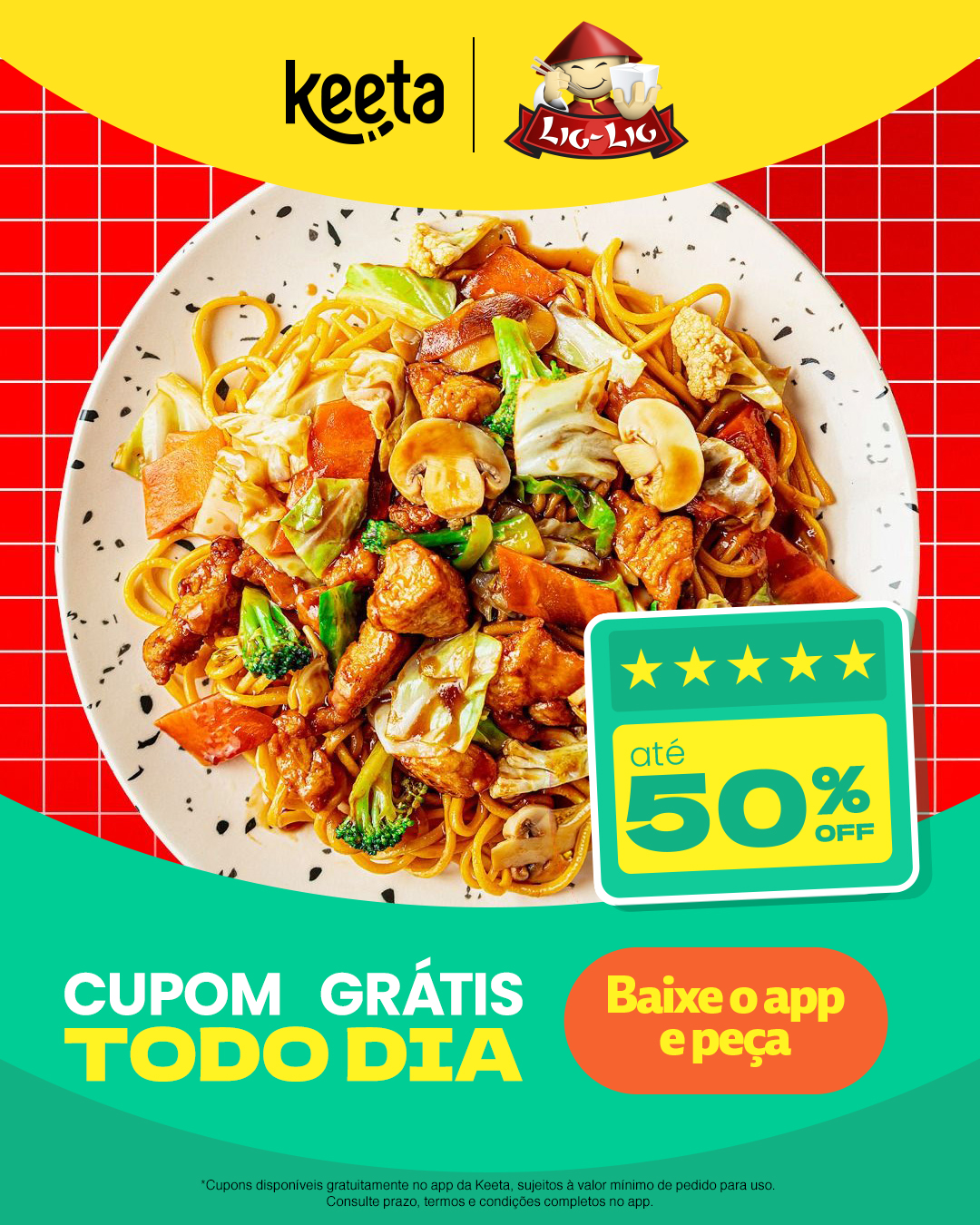 Keeta Brasil Facebook ad