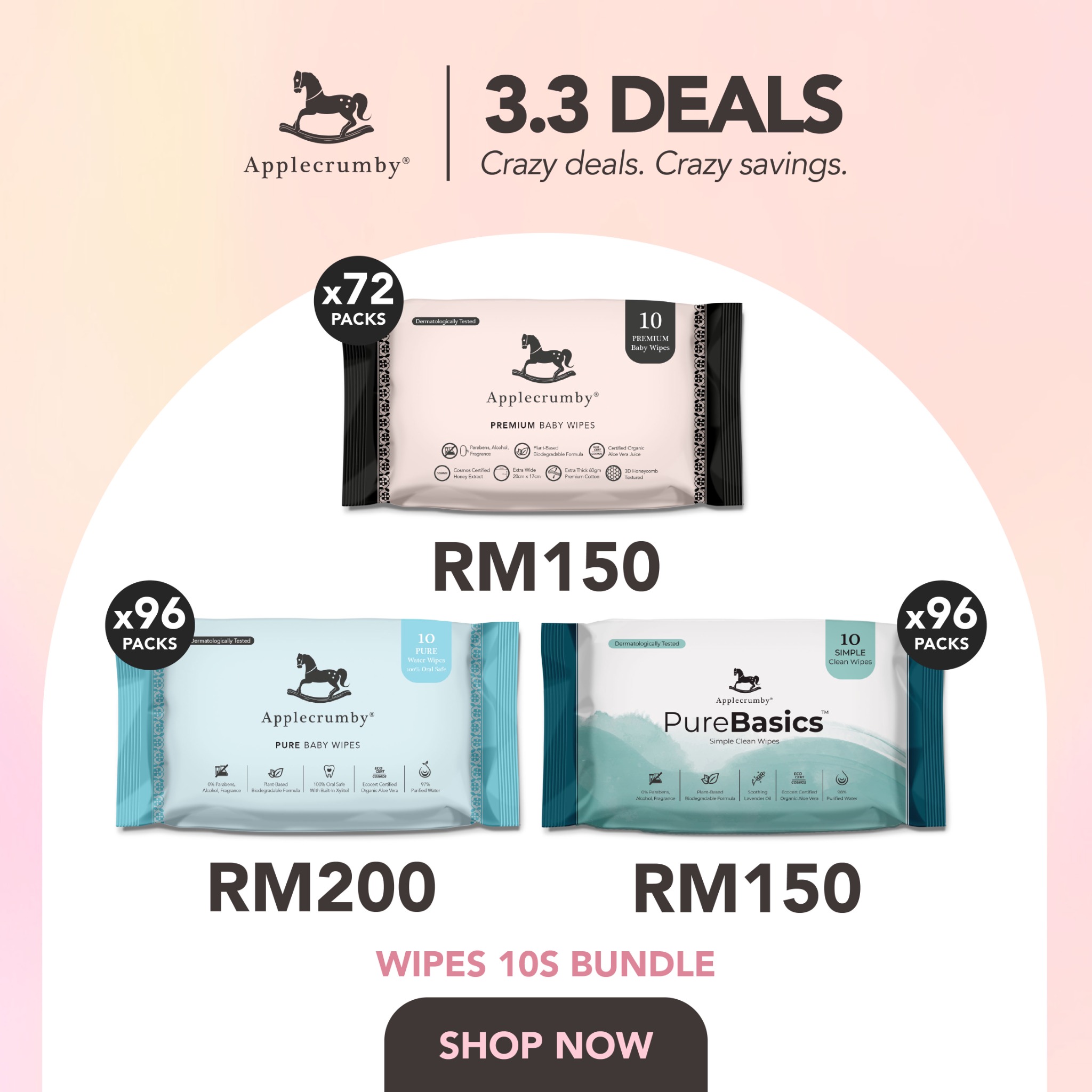 Applecrumby Facebook ad