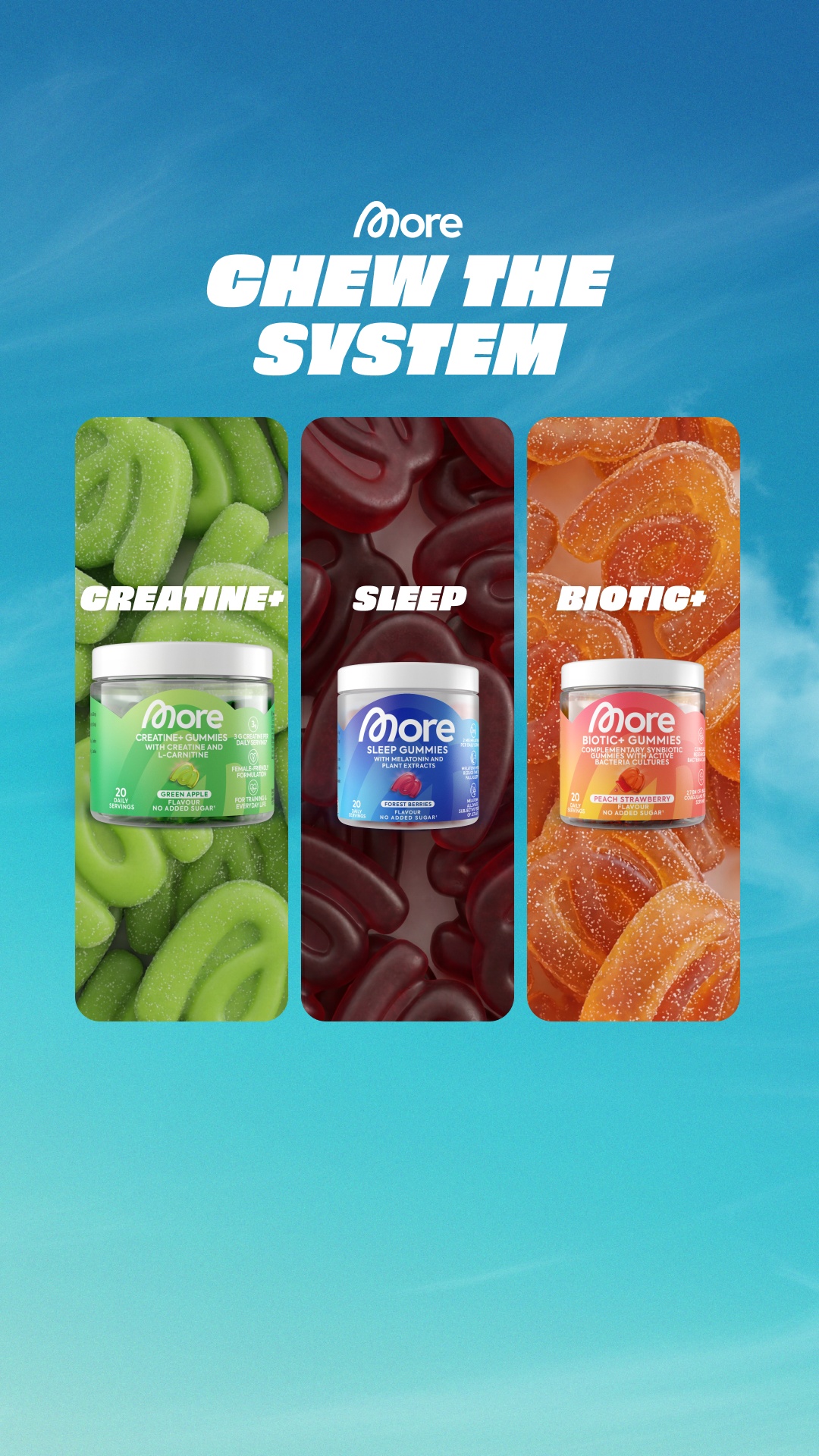 MORE Nutrition Facebook ad