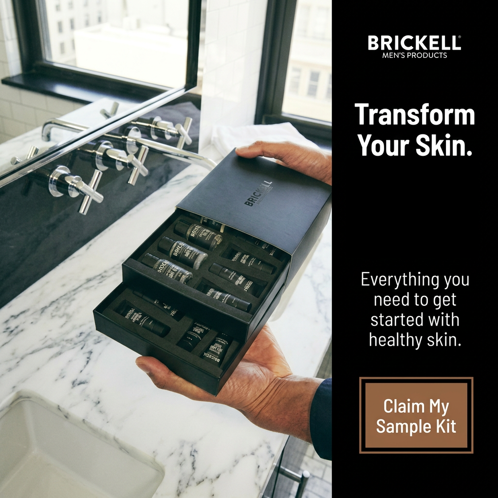 Brickell Men's Products Facebook ad