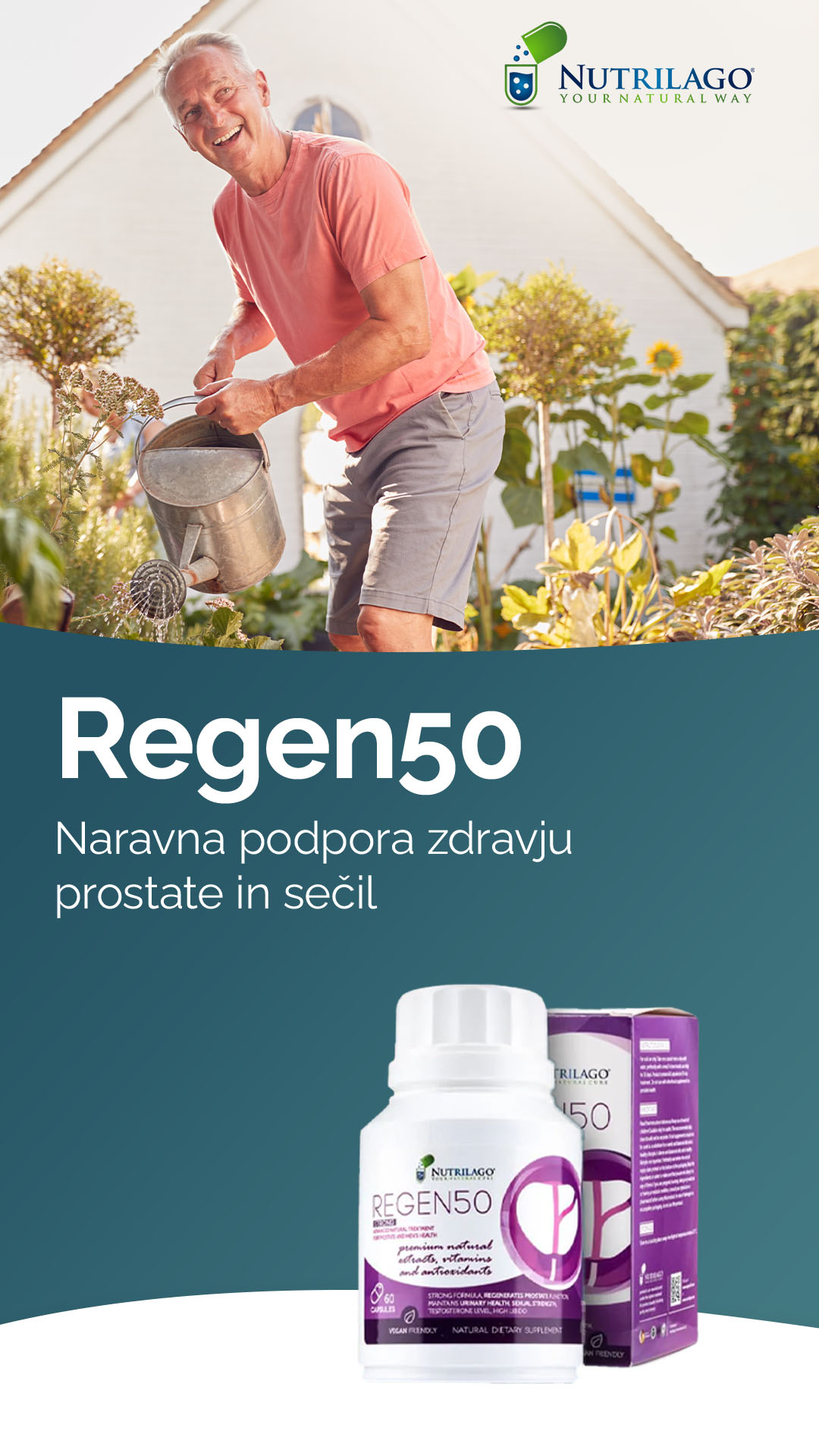 Nutrilago Slovenija Facebook ad