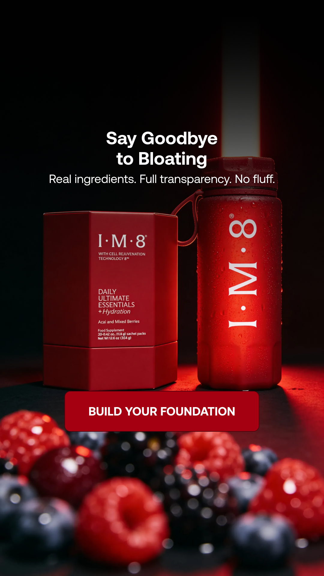 IM8 Health Facebook ad
