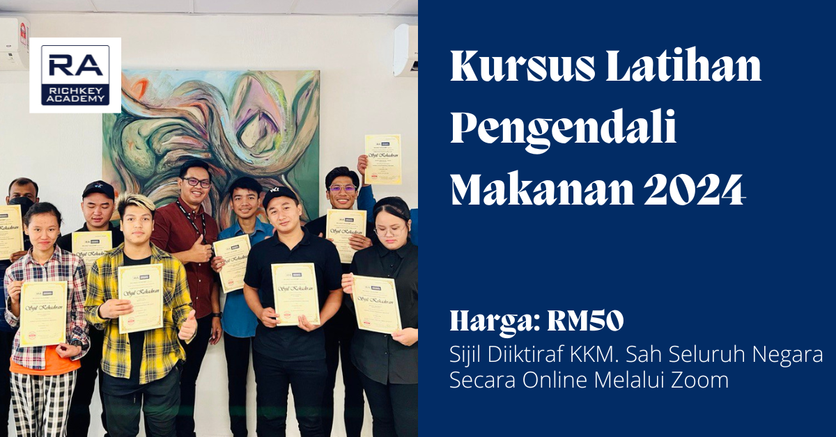 Kursus Pengendali Makanan by Cikgu Hafiz Facebook ad