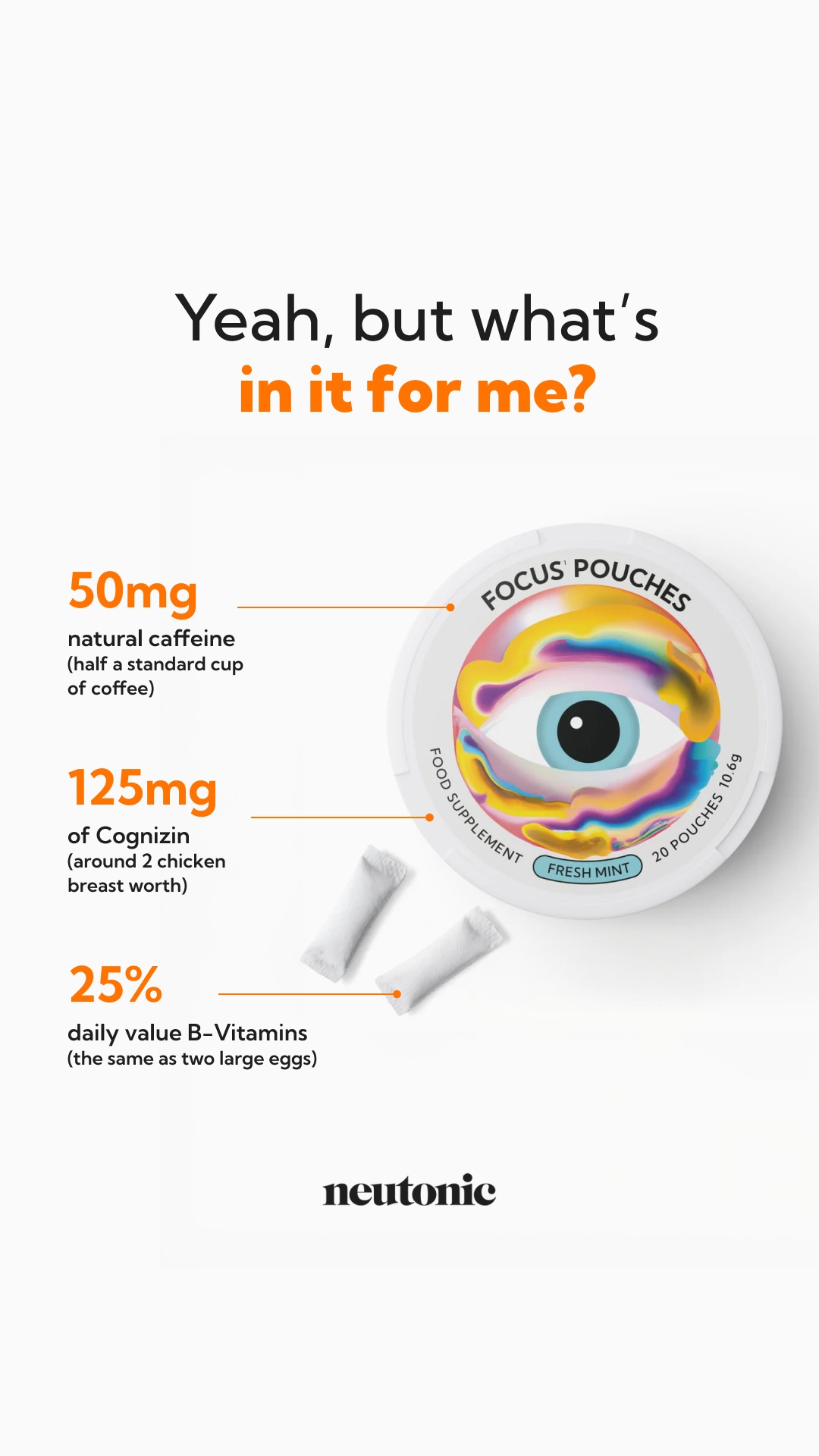 Neutonic Facebook ad: There’s a better way to focus.