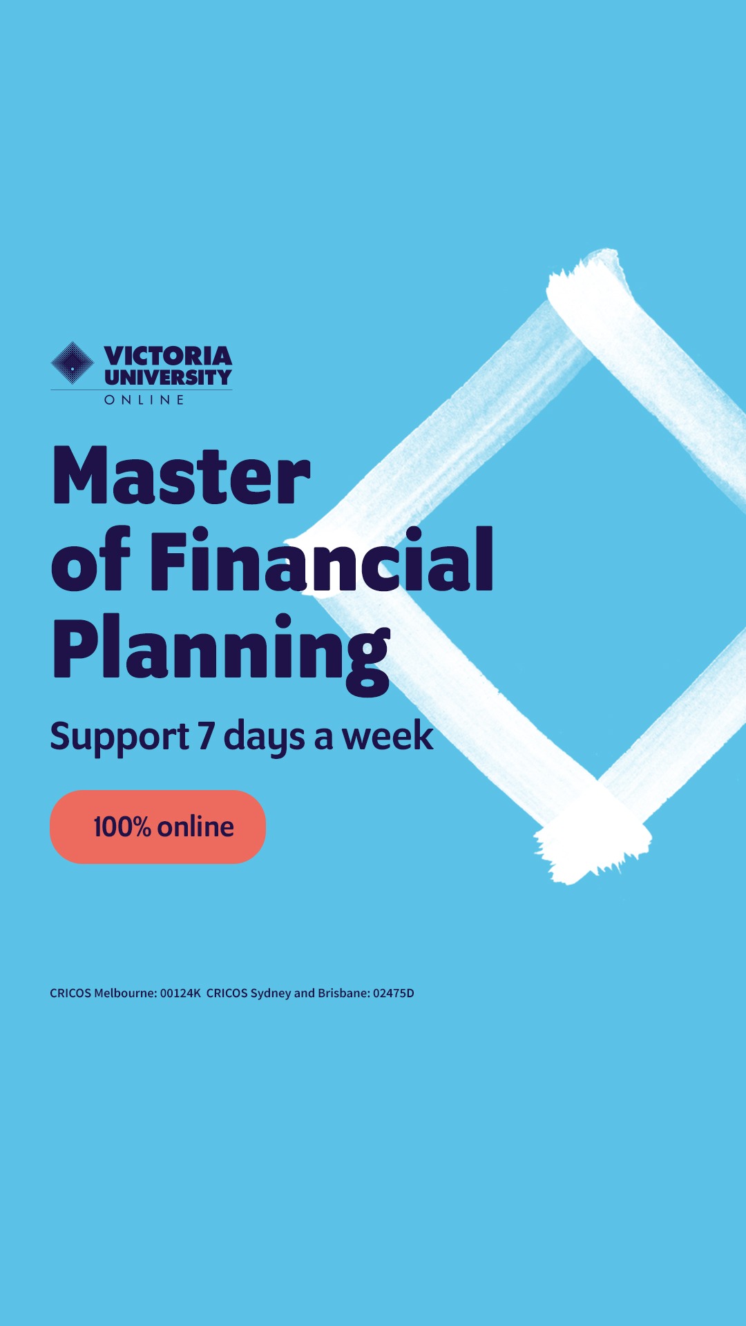 Victoria University Online Facebook ad