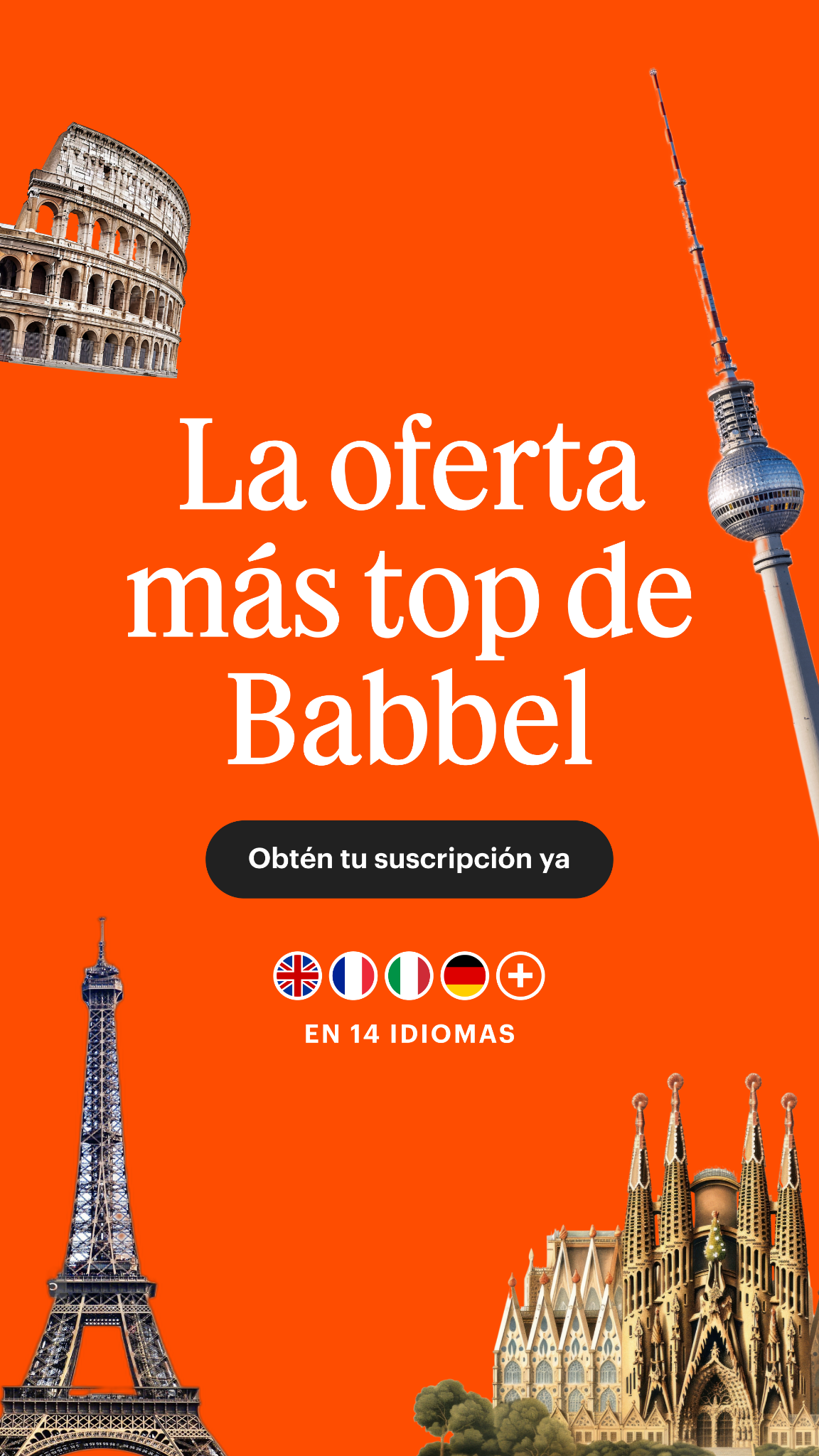 Babbel Facebook ad