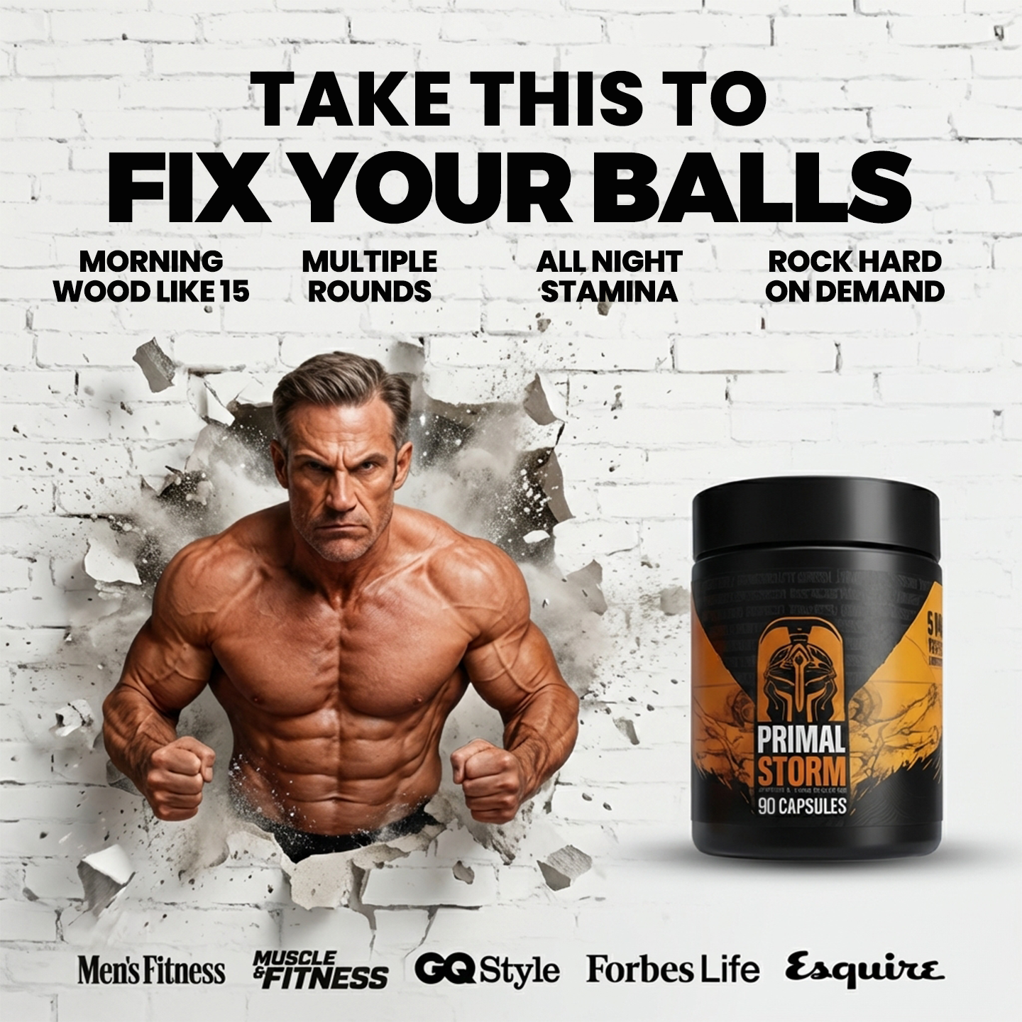 Primal Storm Supplements Facebook ad
