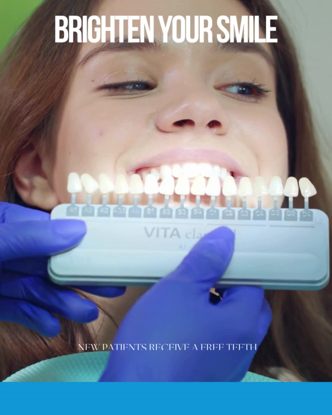 Smile Solutions Facebook ad: New Patients Get a Free Teeth Whitening Kit