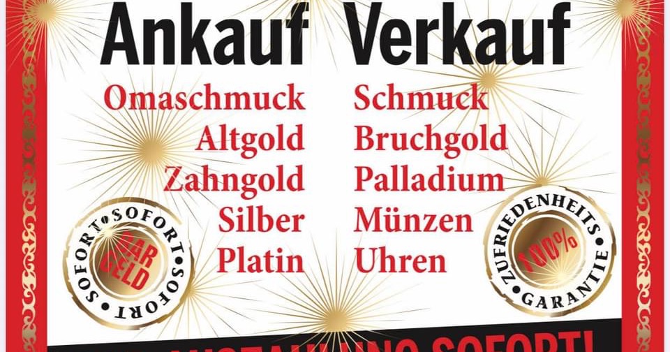 Goldankauf Winnenden Facebook ad
