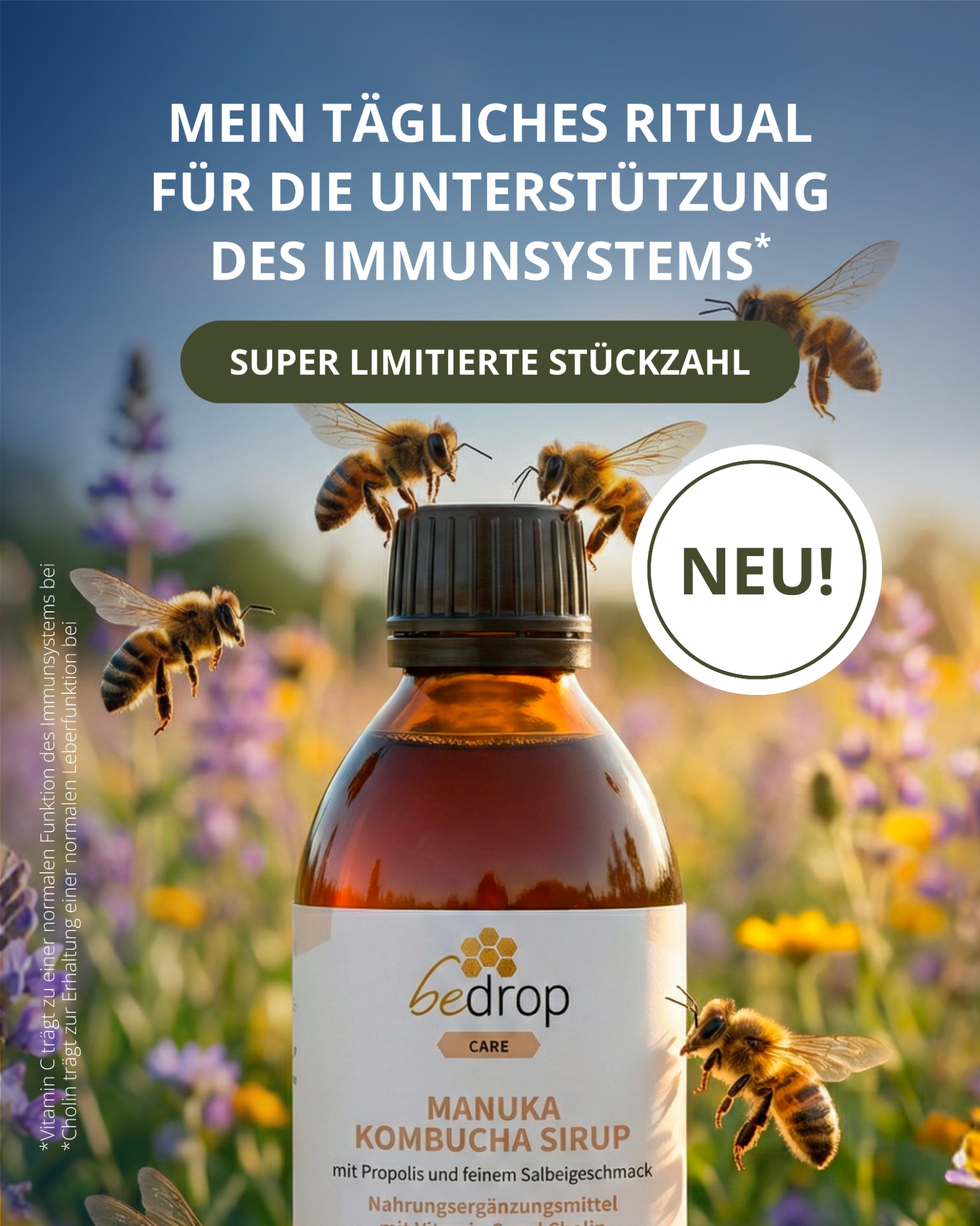 Bedrop #natürlichbiene Facebook ad