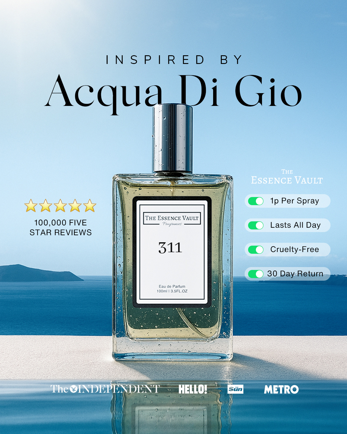 The Essence Vault Facebook ad
