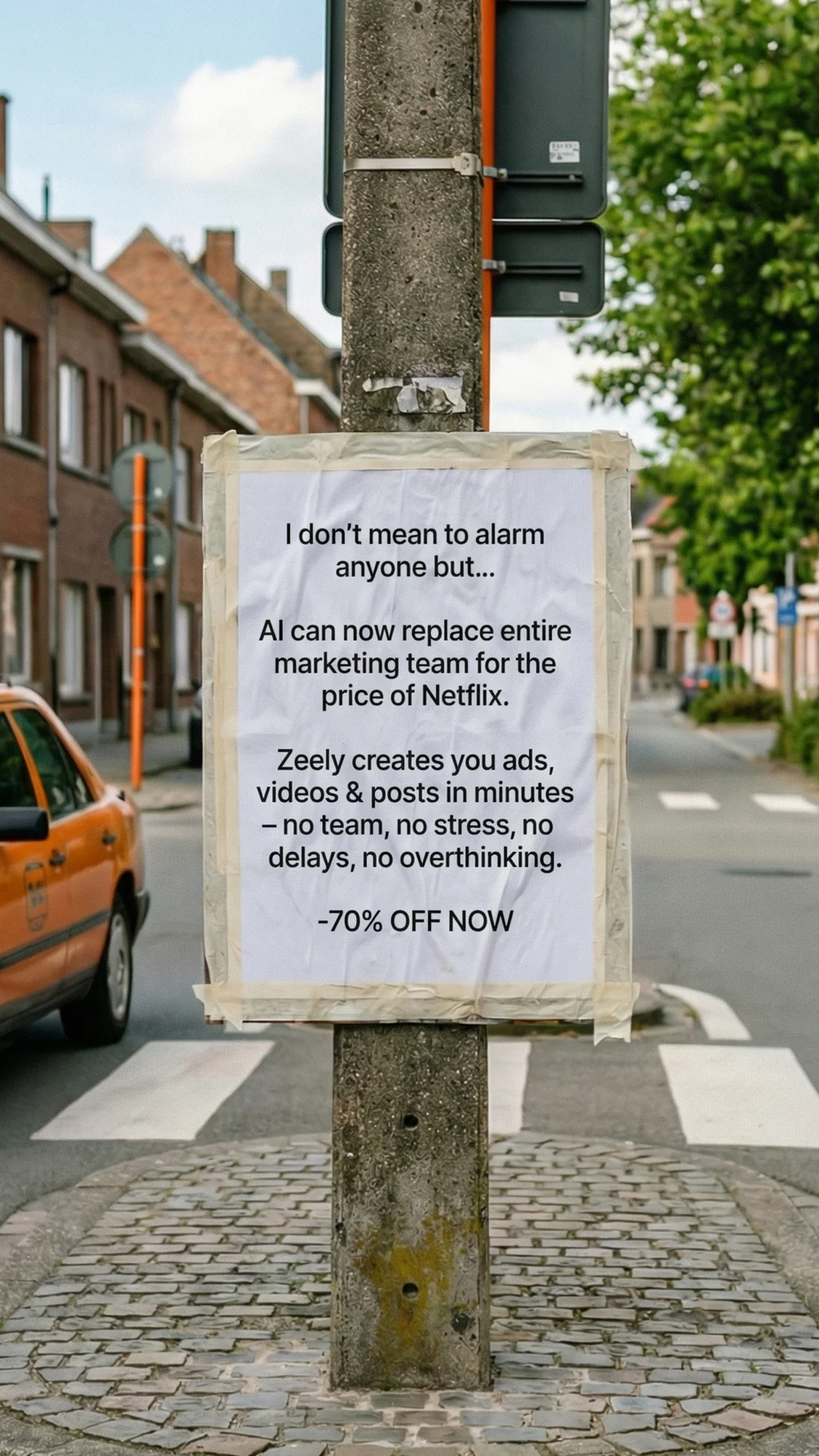 Zeely Facebook ad
