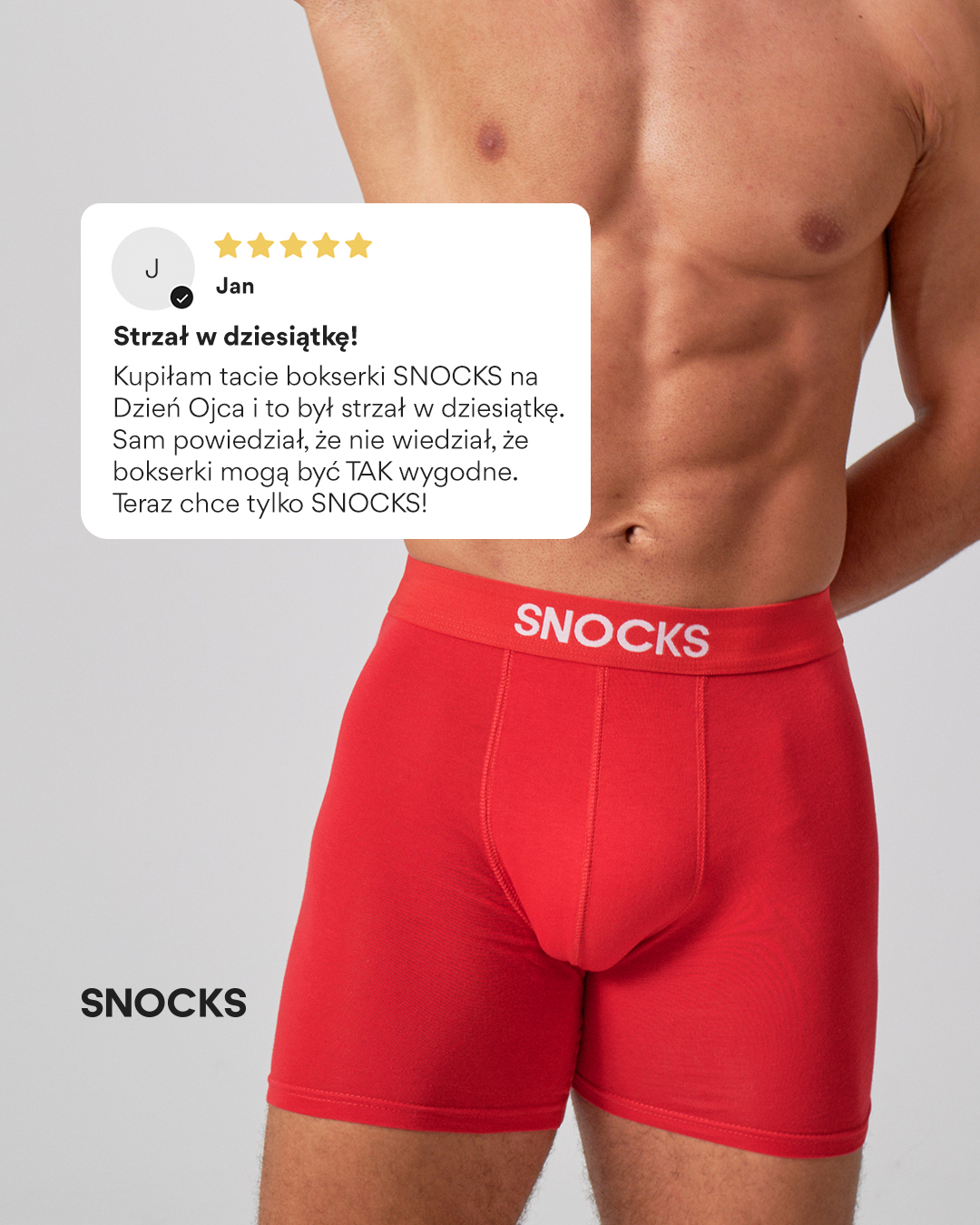 Snocks Facebook ad