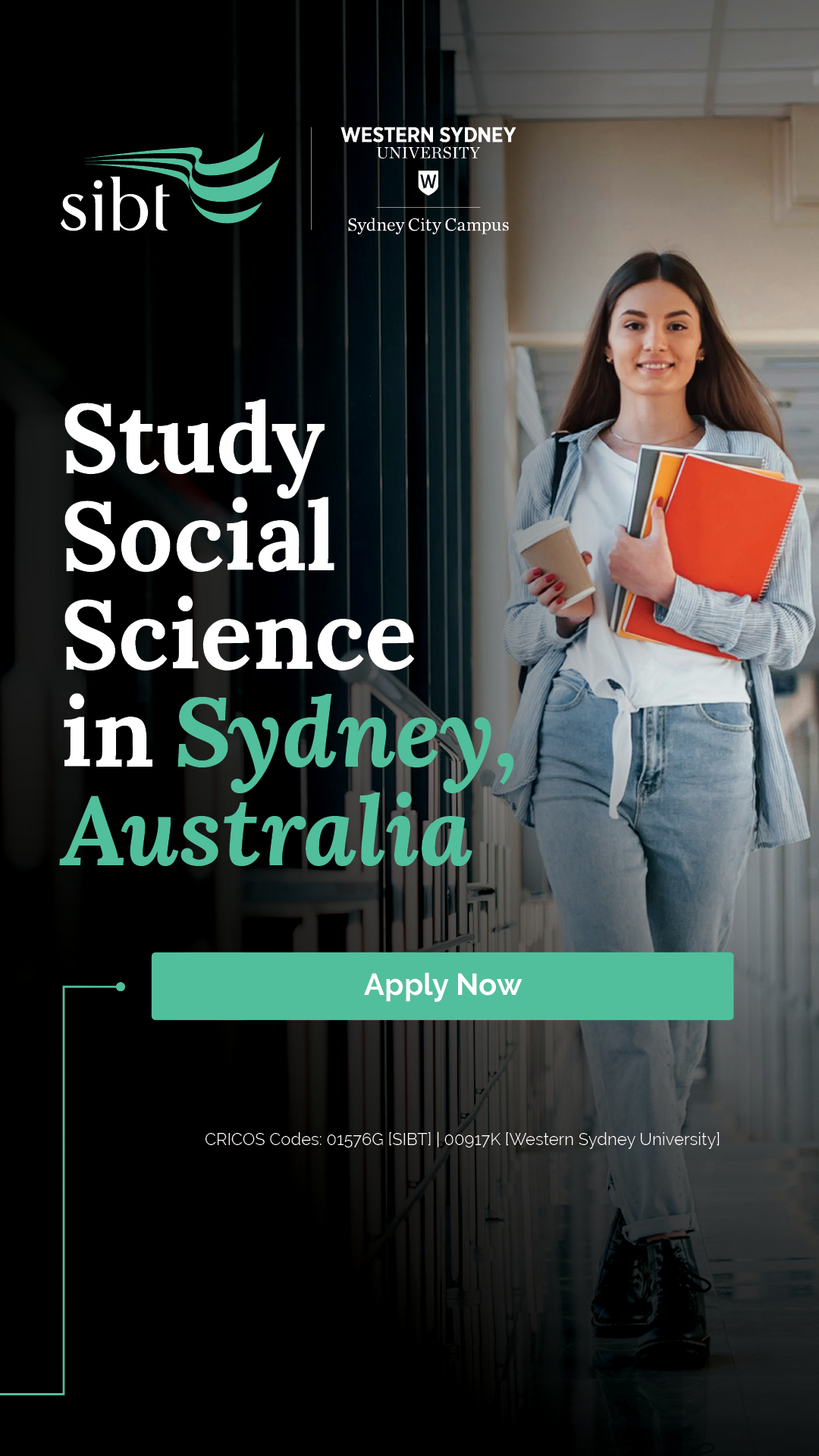 Sydney Institute of Business and Technology (SIBT) Facebook ad