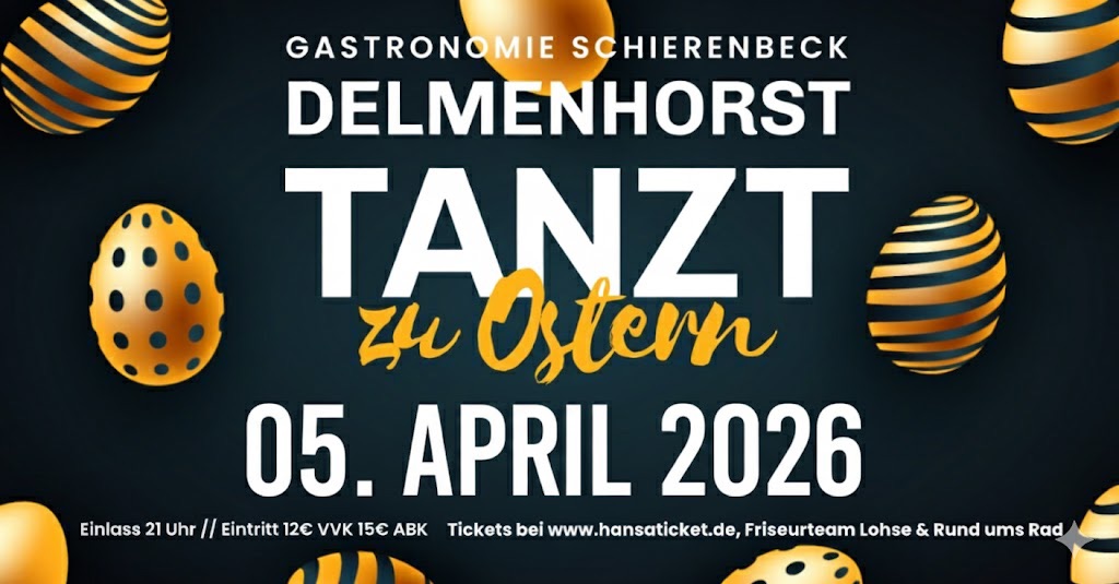 Bremer Tor Event bei Schierenbeck Facebook ad: Delmenhorst Tanzt - zu Ostern