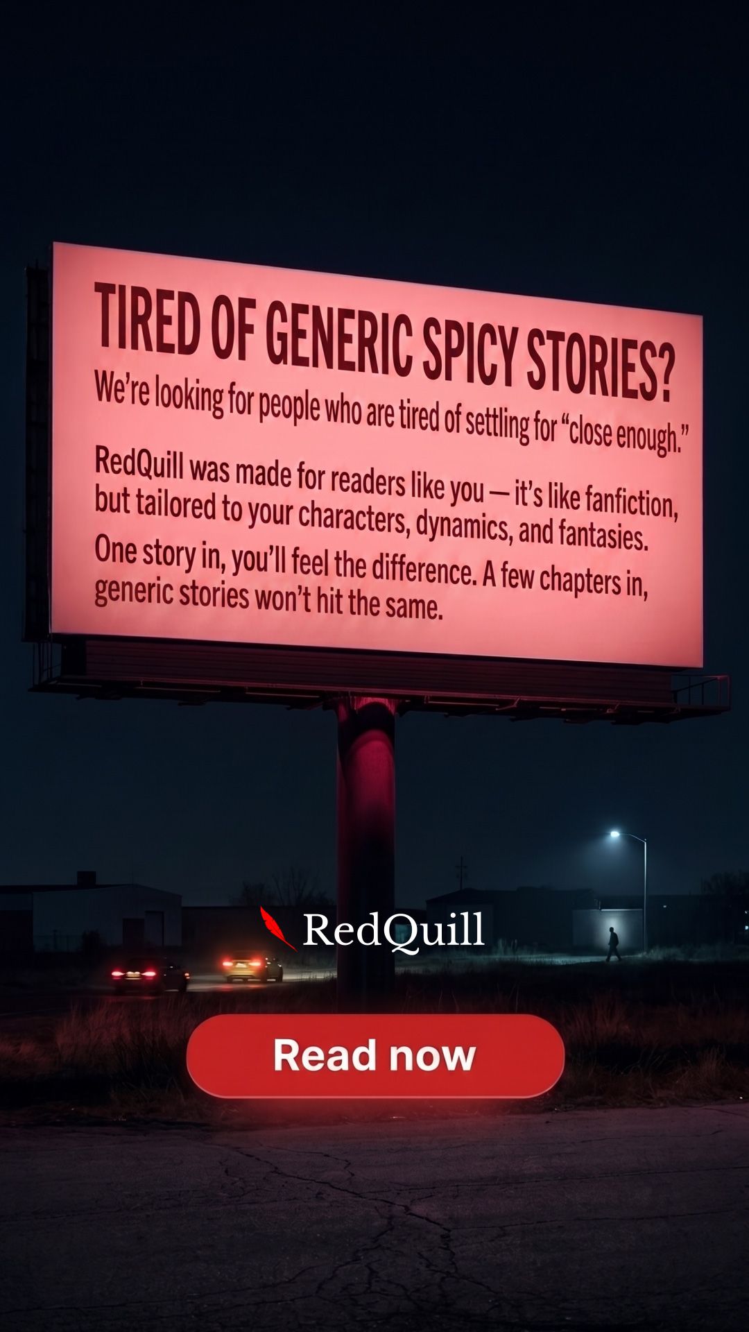 RedQuill Facebook ad