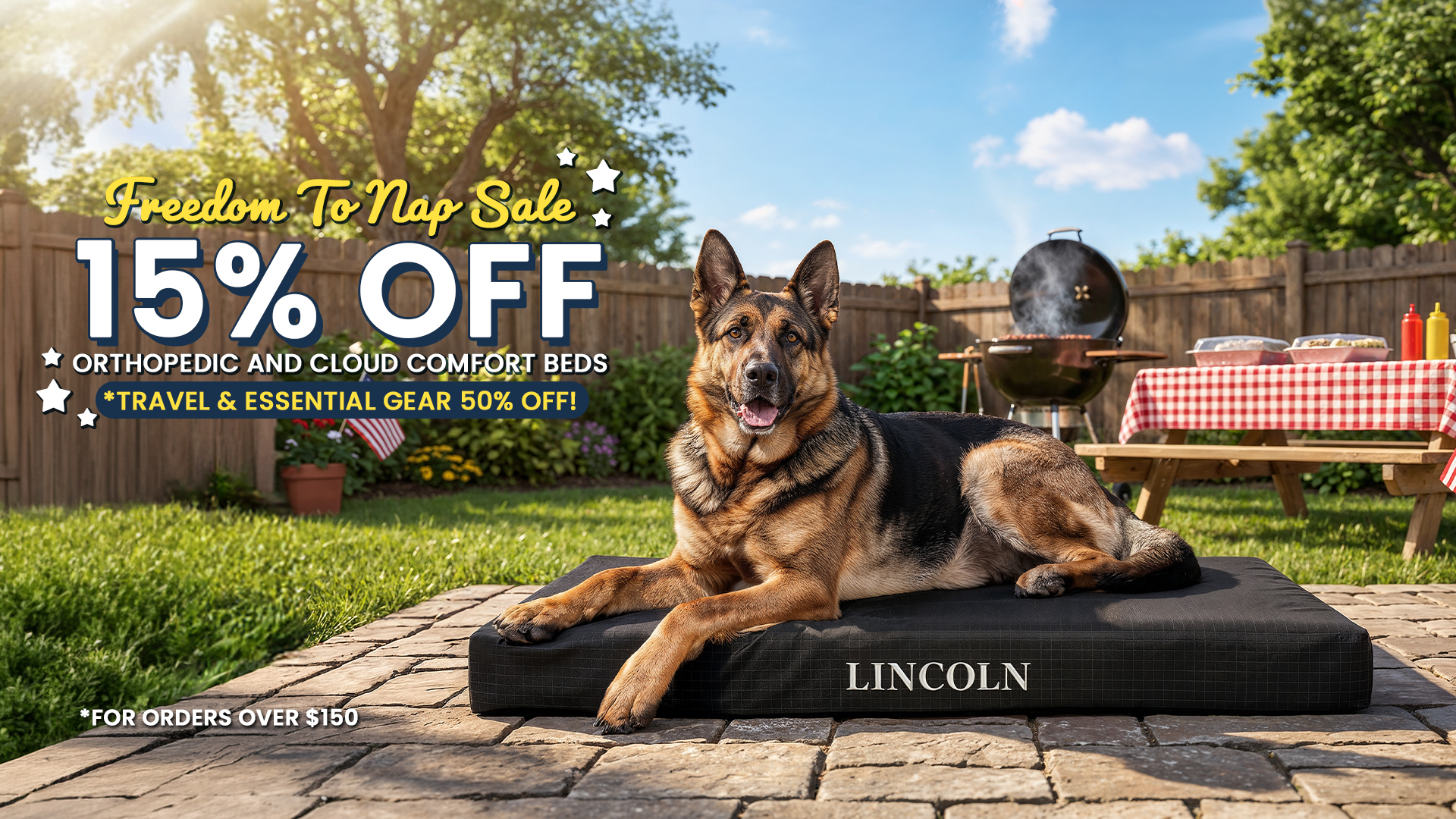 K9 Ballistics Dog Beds Facebook ad