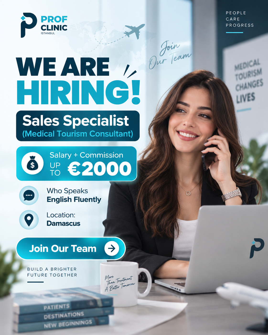 Prof Clinic Global Facebook ad: Join our team