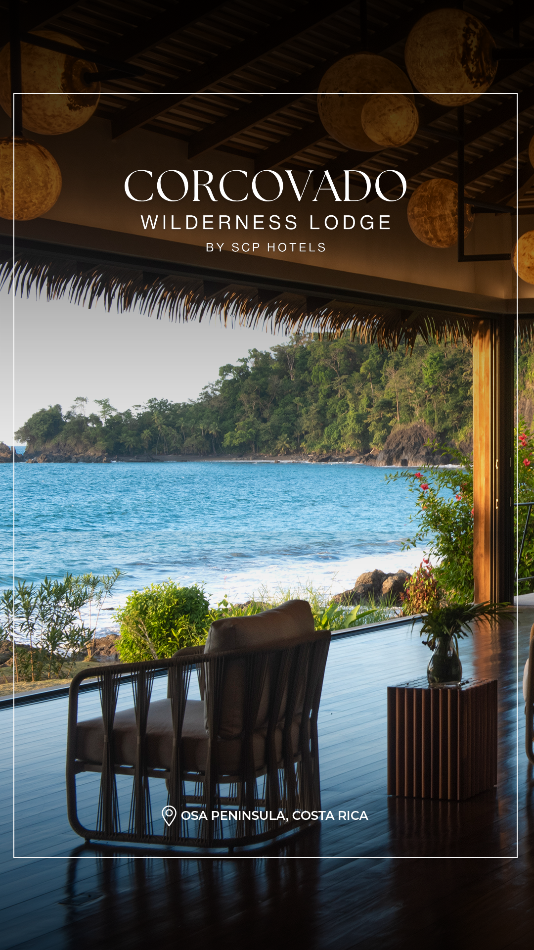 SCP Corcovado Wilderness Lodge Facebook ad