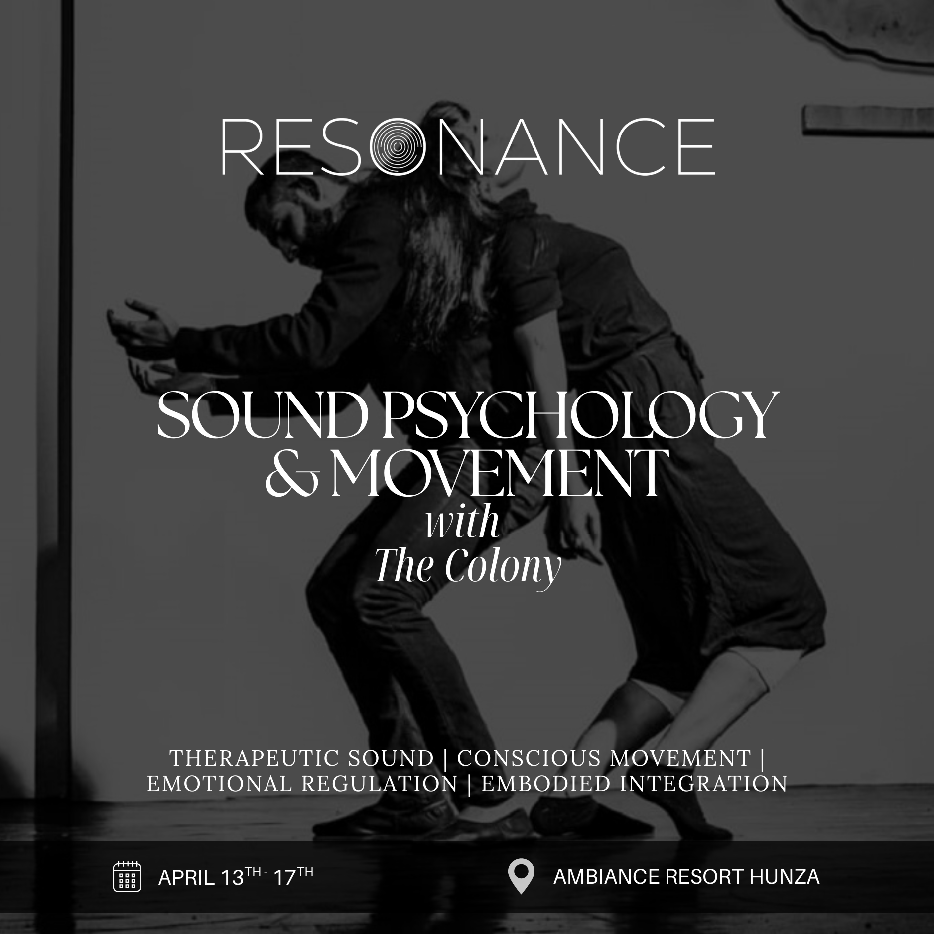 Geek Haven Facebook ad: Sound Psychology & Movement is a 4-night immersive…