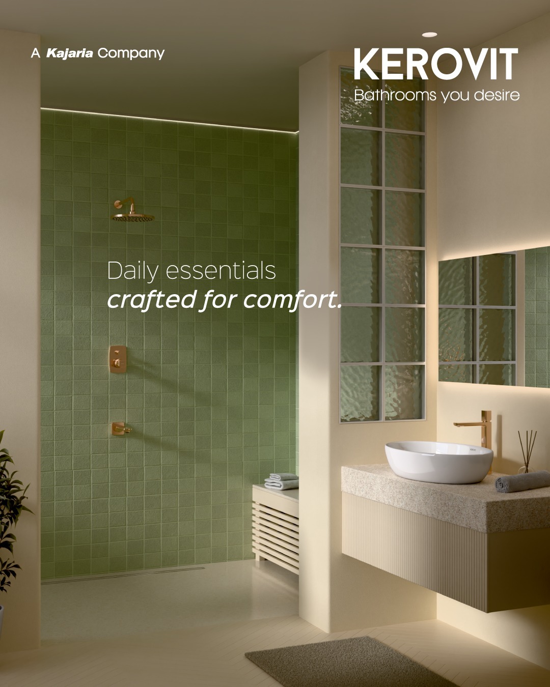 Kerovit. A Kajaria Company Facebook ad