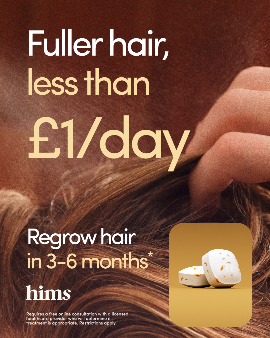 hims Facebook ad