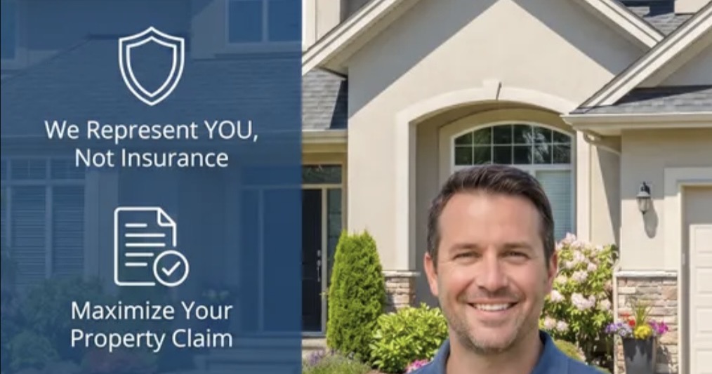 Jim Johnson at Prime Public Adjusting Facebook ad: Our public adjusters have won hundreds of settlements…
