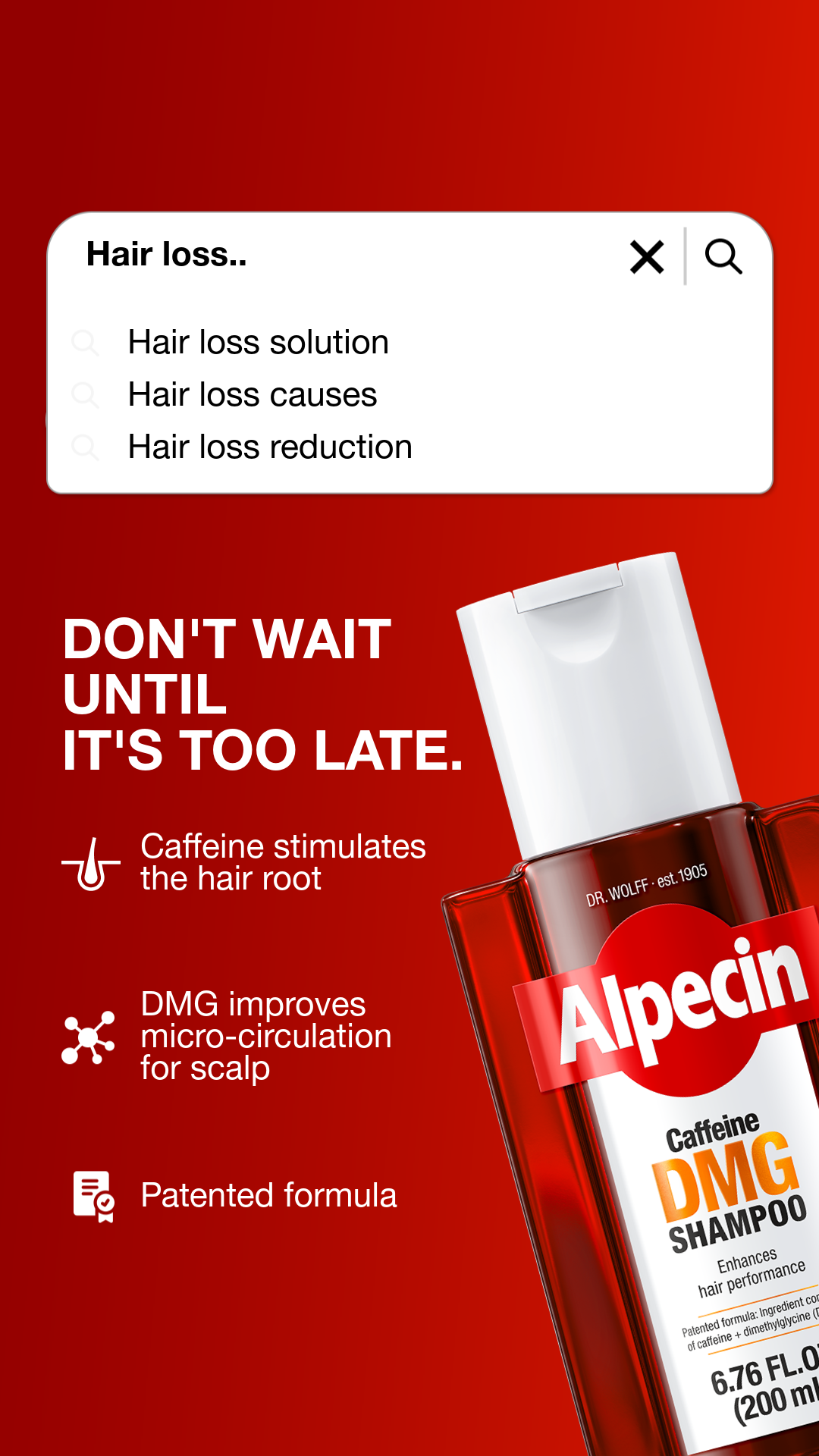 Alpecin Facebook ad from May 19, 2026