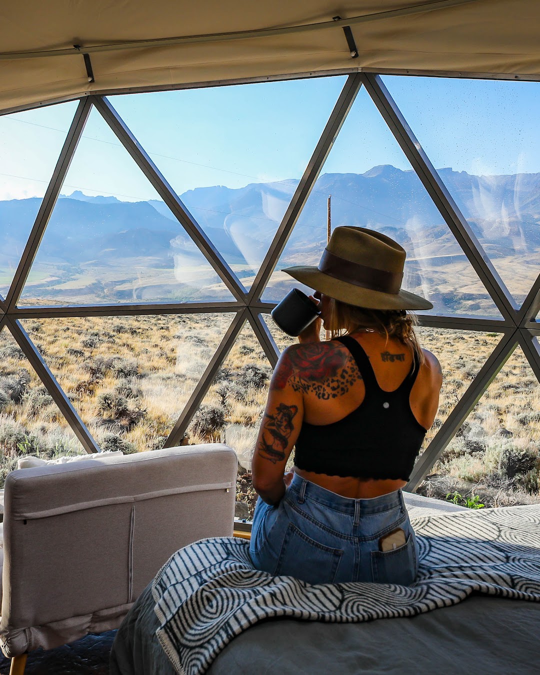 Pure Heart Retreat Facebook ad: The Most Restorative Wellness Retreat in Wyoming