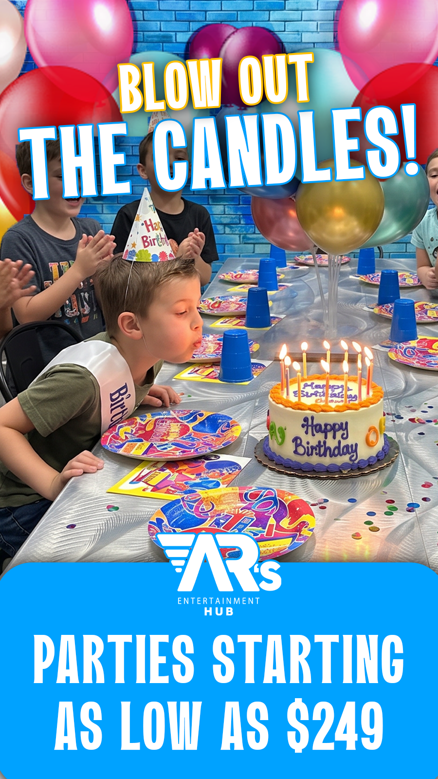 AR's Entertainment Hub - San Antonio Facebook ad from Apr 30, 2026