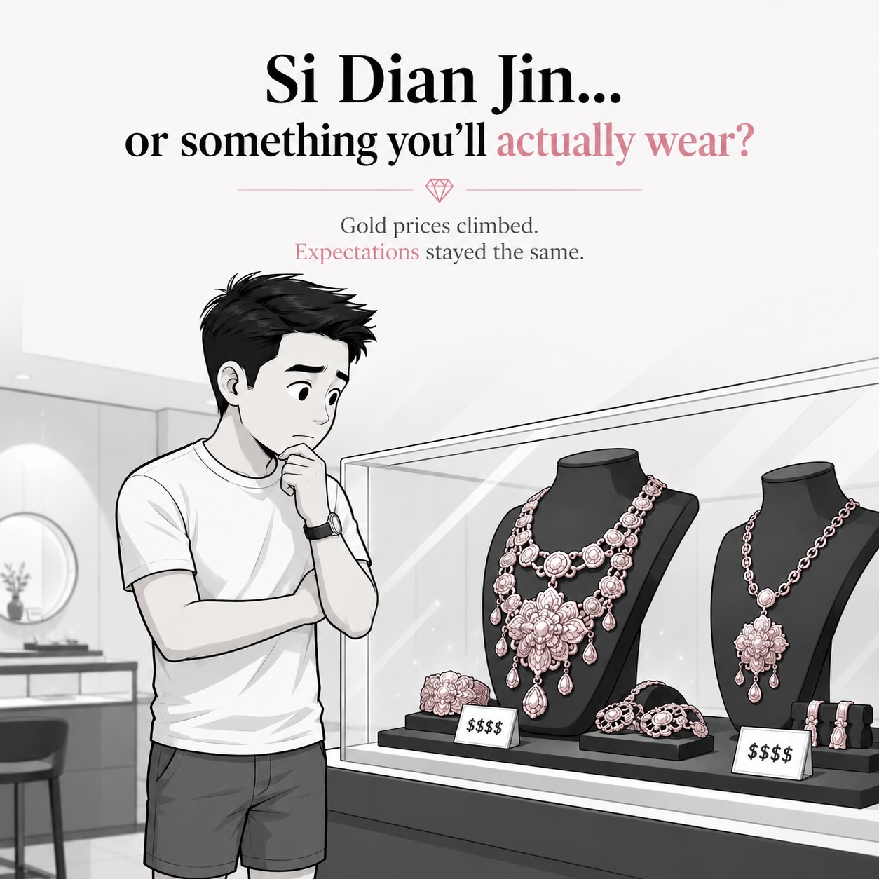 Diamond Ateliers Facebook ad: Chinese wedding traditions were never the problem.