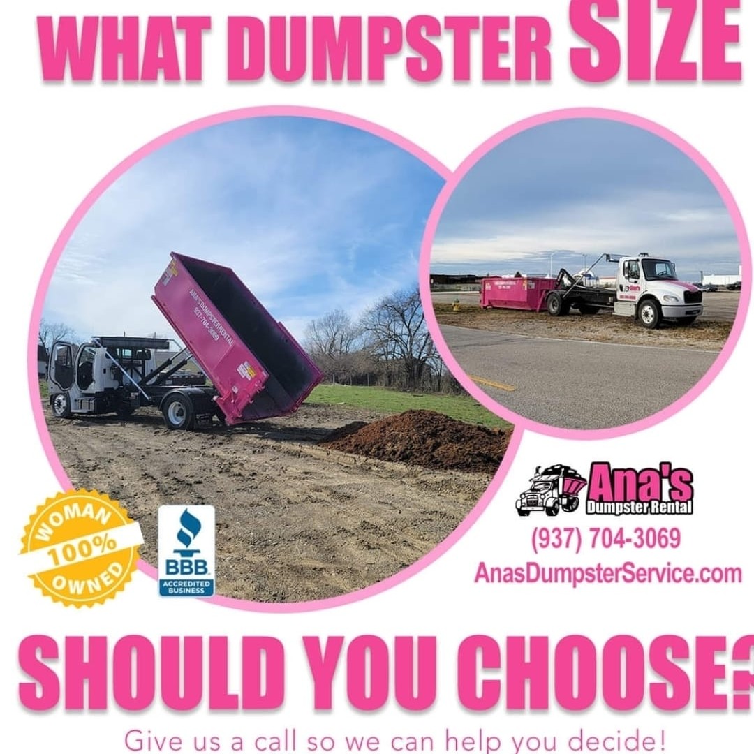 ANA'S Dumpster Rental LLC Facebook ad