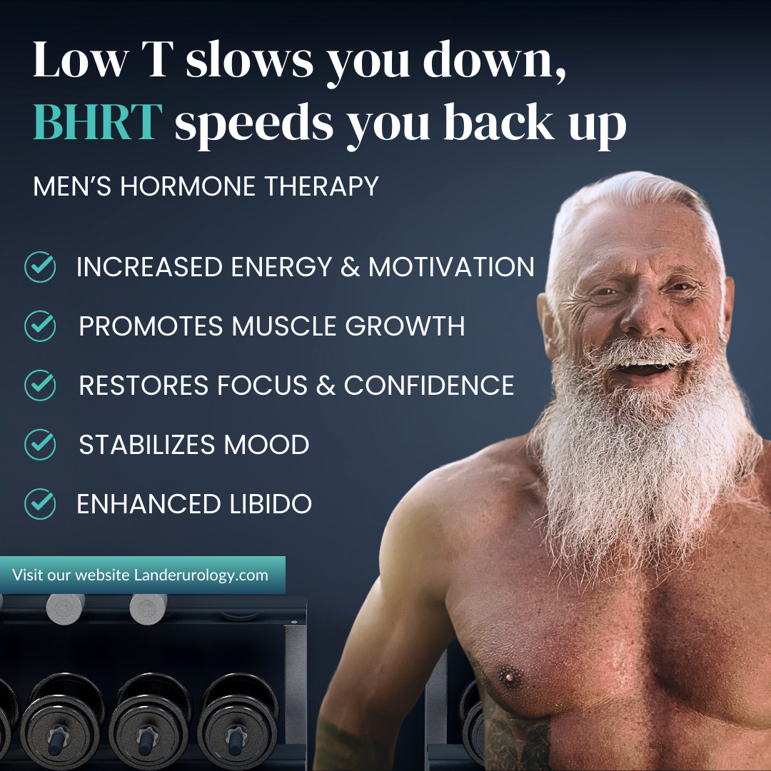 Lander Regenerative Urology Facebook ad: Feel Like You Again