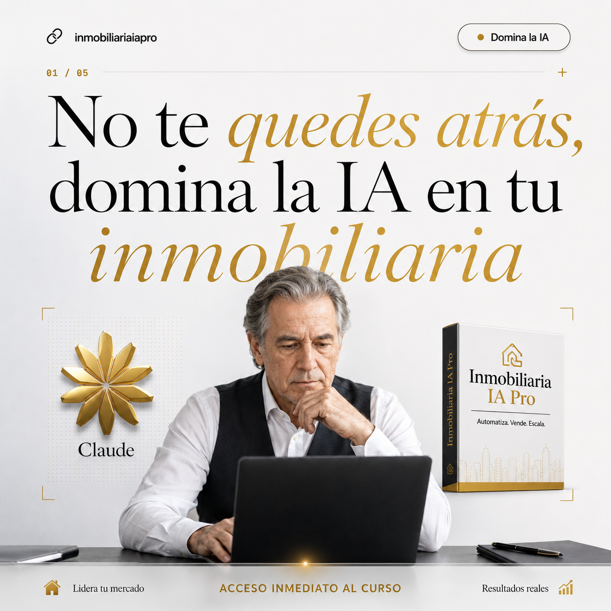 Copolo Inmobiliaria Facebook ad: Transformá tu inmobiliaria con IA