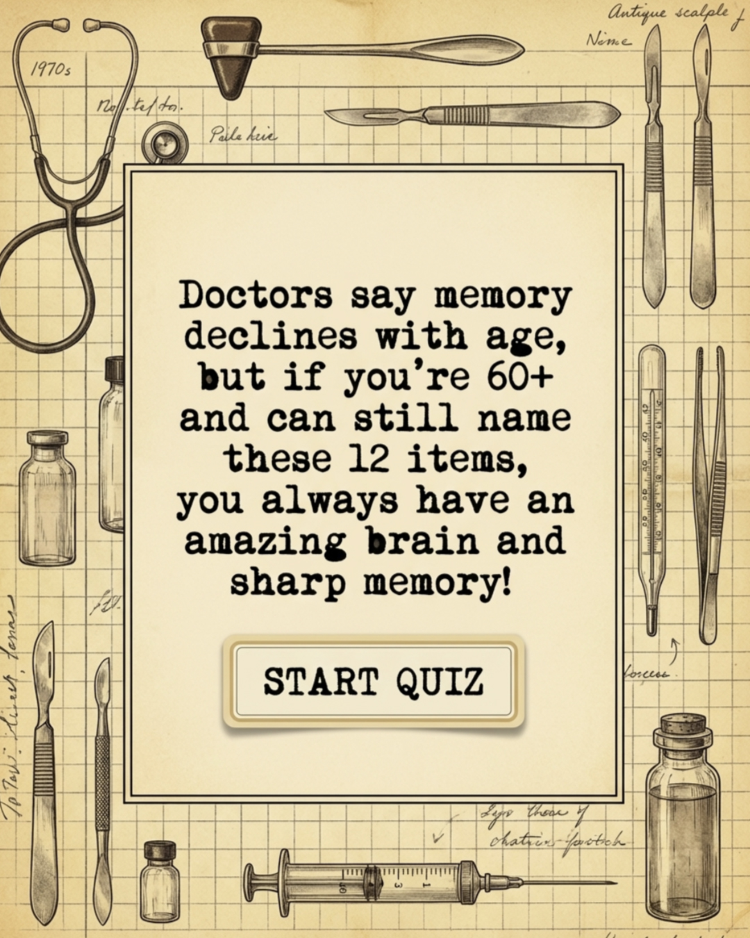 Clara Sage Facebook ad: IQ Test