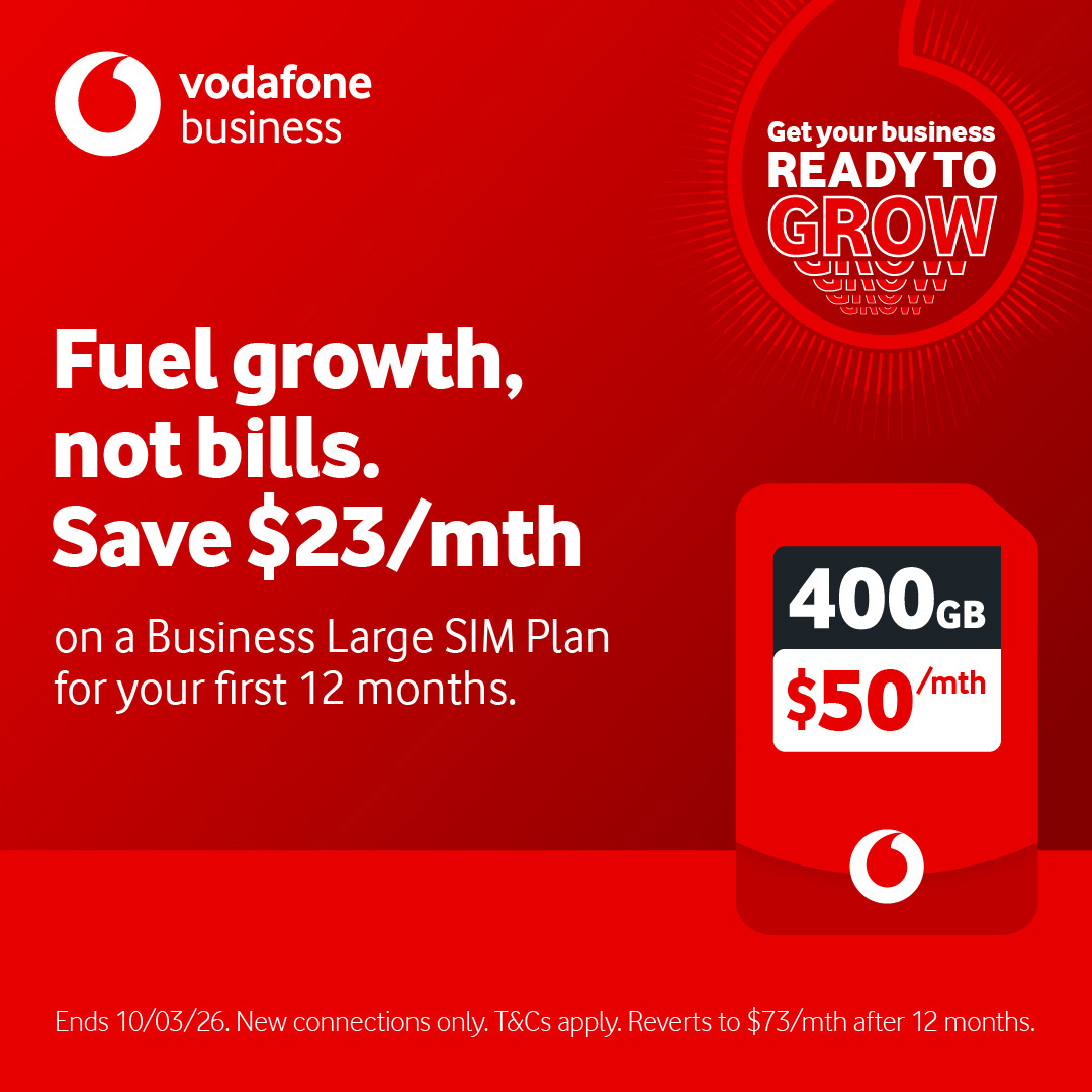 Vodafone Business Australia  Facebook ad